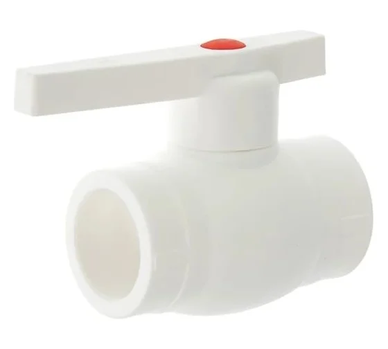 Кран VALFEX PP-R белый шаровой Дн 63 10144063 007-7668