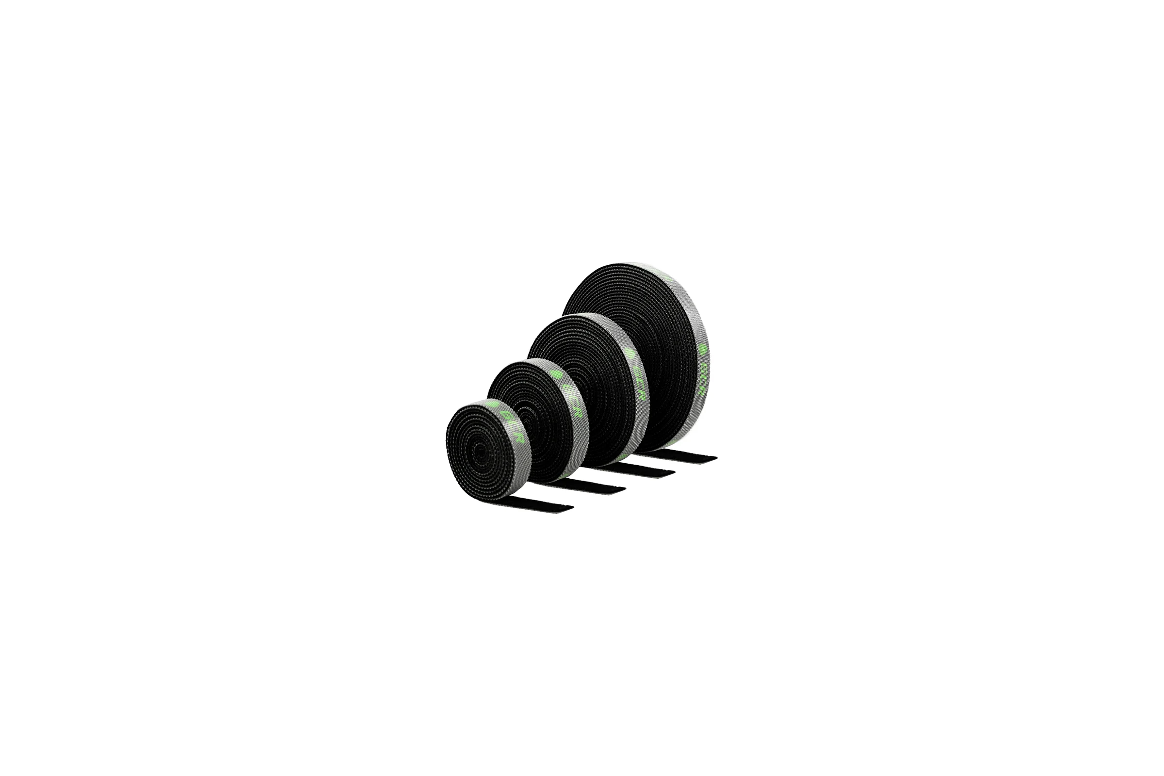Лента липучка для стяжки GCR 1.0 м, черная, нейлон VIV51I417