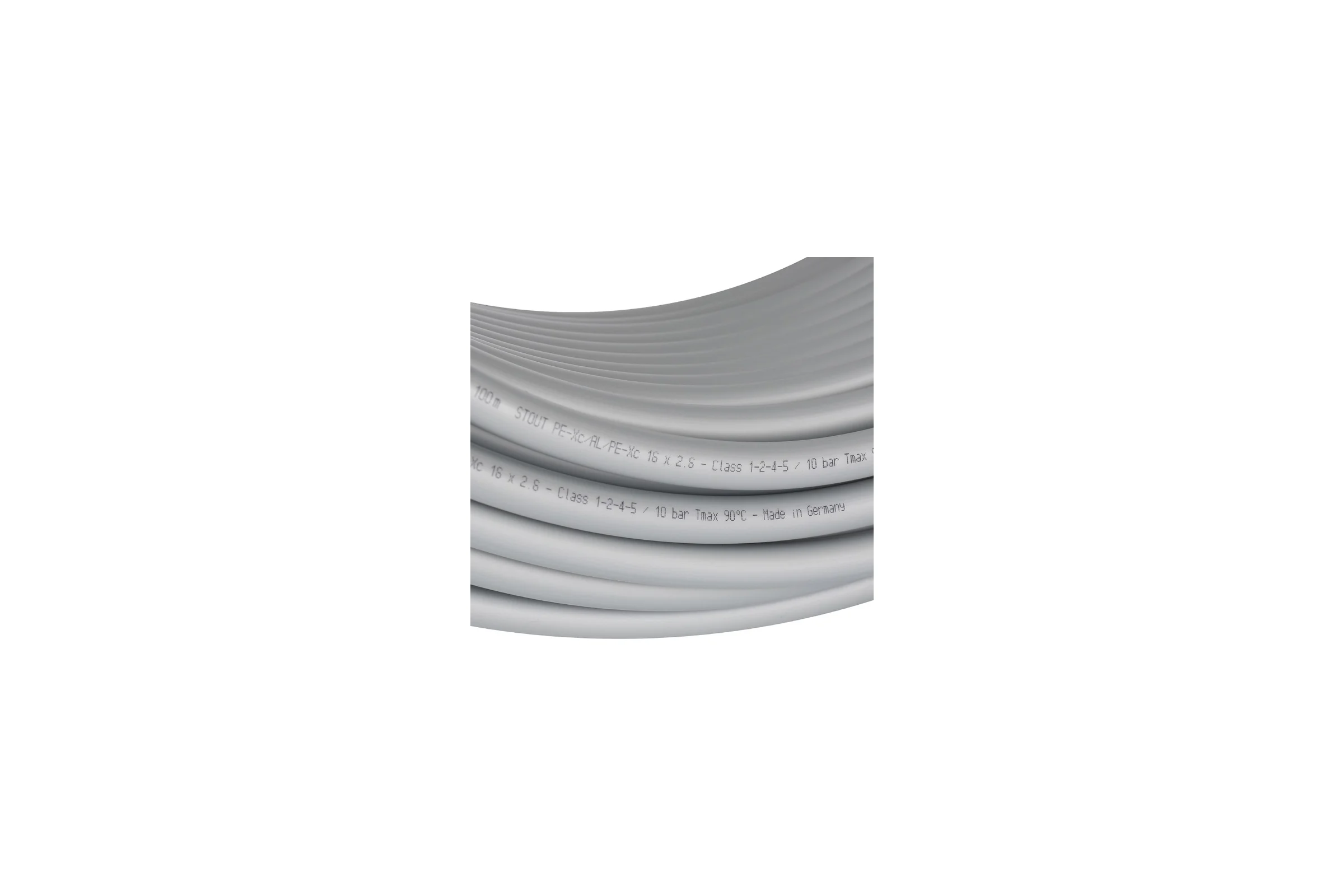 Стабильная труба PE-Xc/Al/PE-Xc STOUT 16x2.6, бухта 100 м SPS-0001-001626 RG008TN2SUJ02L