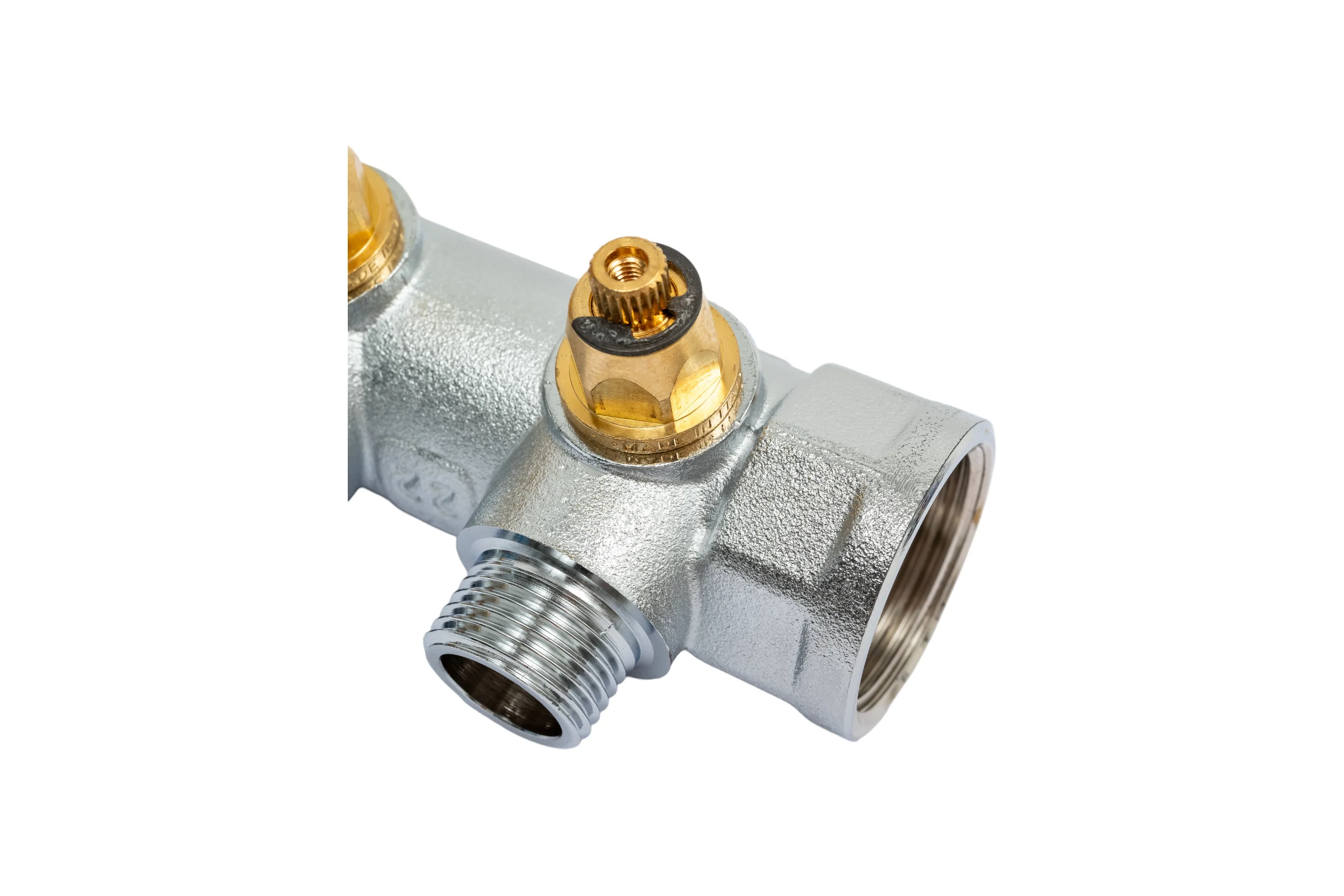 Регулирующий коллектор STOUT 1, 4 отвода 1/2 плоское уплотнение SMB-6849-011204 RG008UJF325839