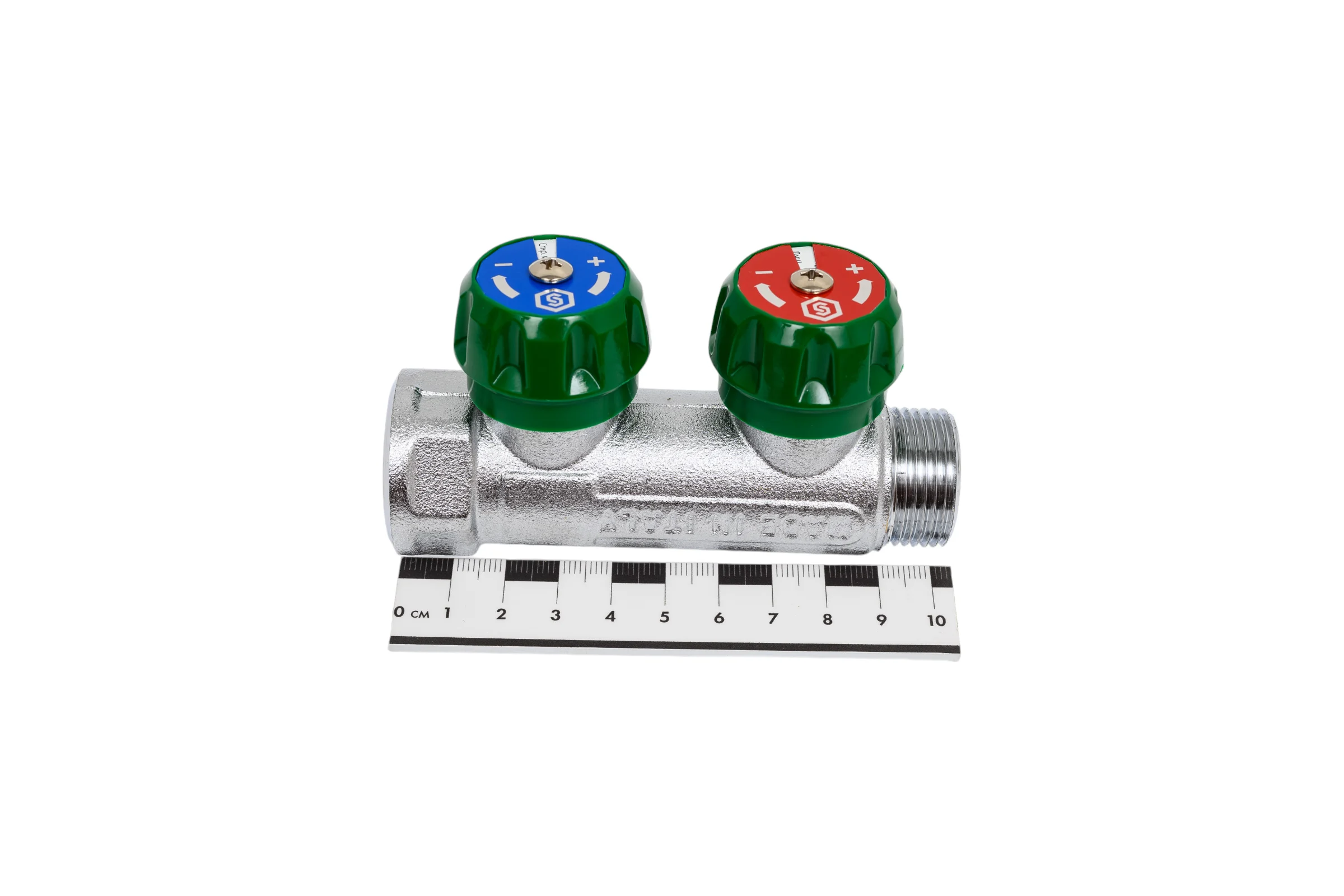 Регулирующий коллектор STOUT 3/4, 2 отвода 3/4ЕК SMB-6850-343402 RG008UJF3O1AHM