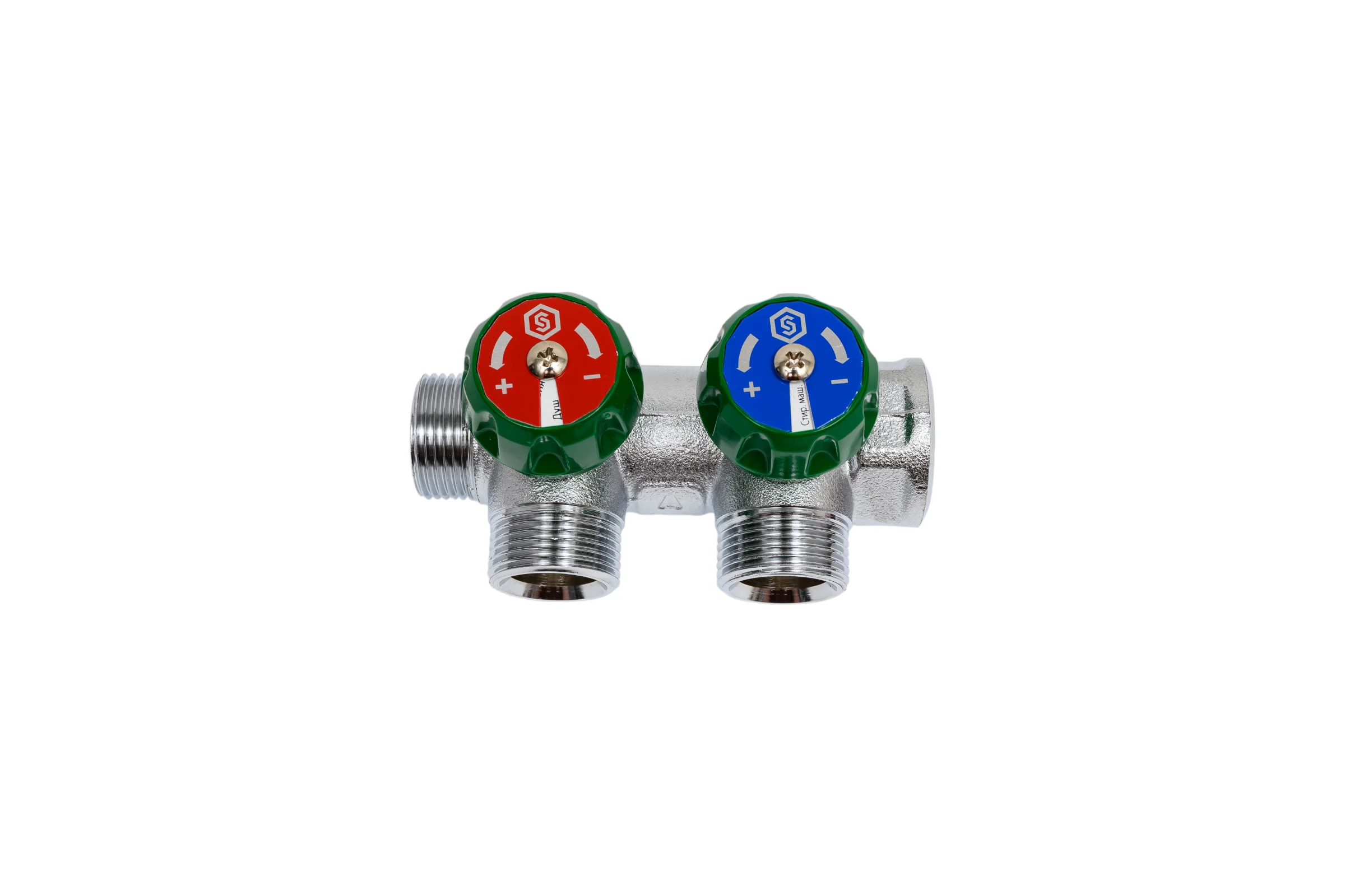 Регулирующий коллектор STOUT 3/4, 2 отвода 3/4ЕК SMB-6850-343402 RG008UJF3O1AHM