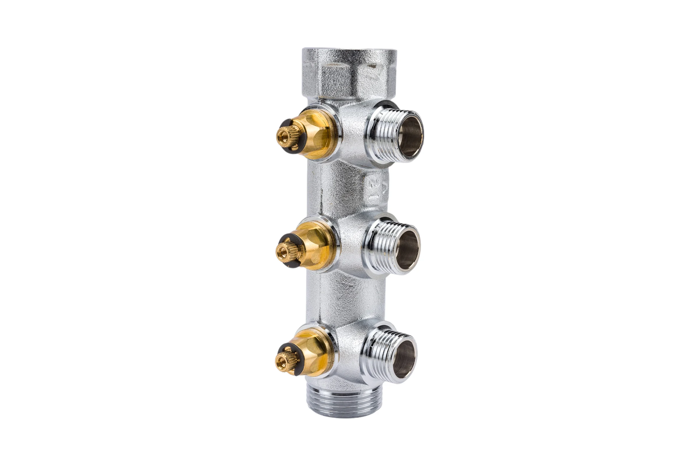 Регулирующий коллектор STOUT 1, 3 отвода 1/2 плоское уплотнение SMB-6849-011203 RG008UJF2UQFLT