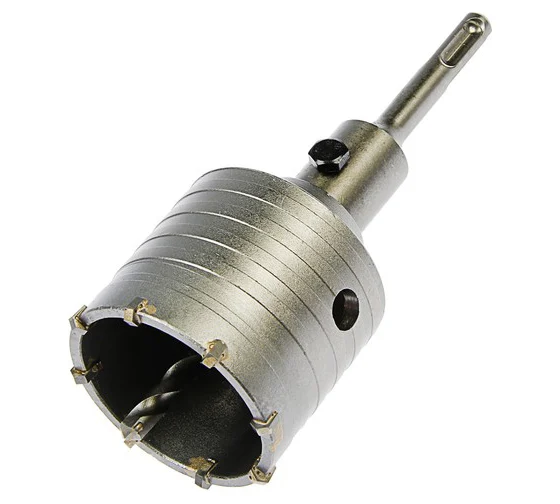 Коронка буровая в сборе (65 мм; М22; SDS-plus) TUNDRA 1032463