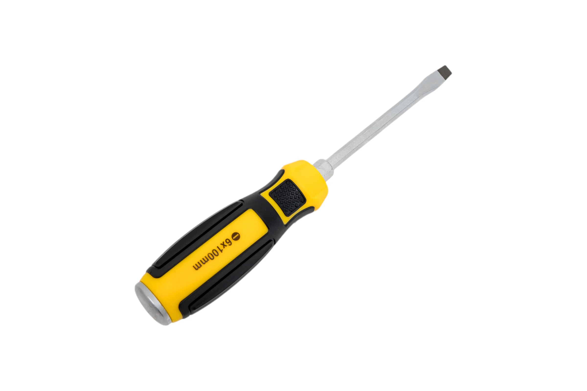 Отвертка ударная шлицевая KUBIS SL6х100 мм, CrV6150 02-08-4611