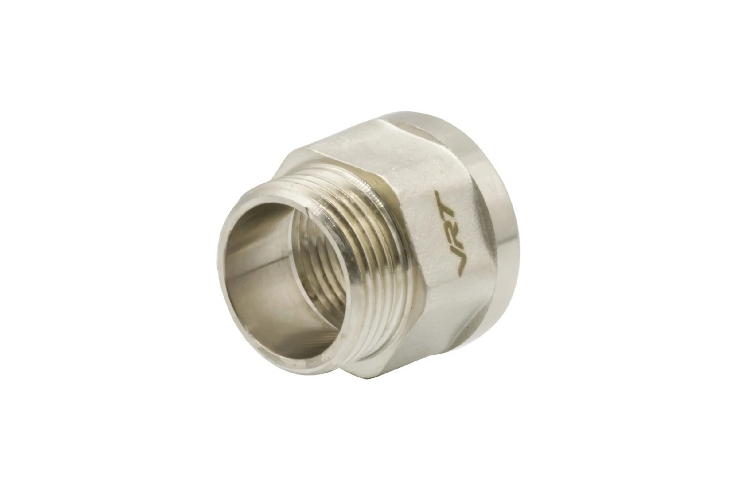 Переходник VRT 1/2'' вн/нар никель L25мм 550963