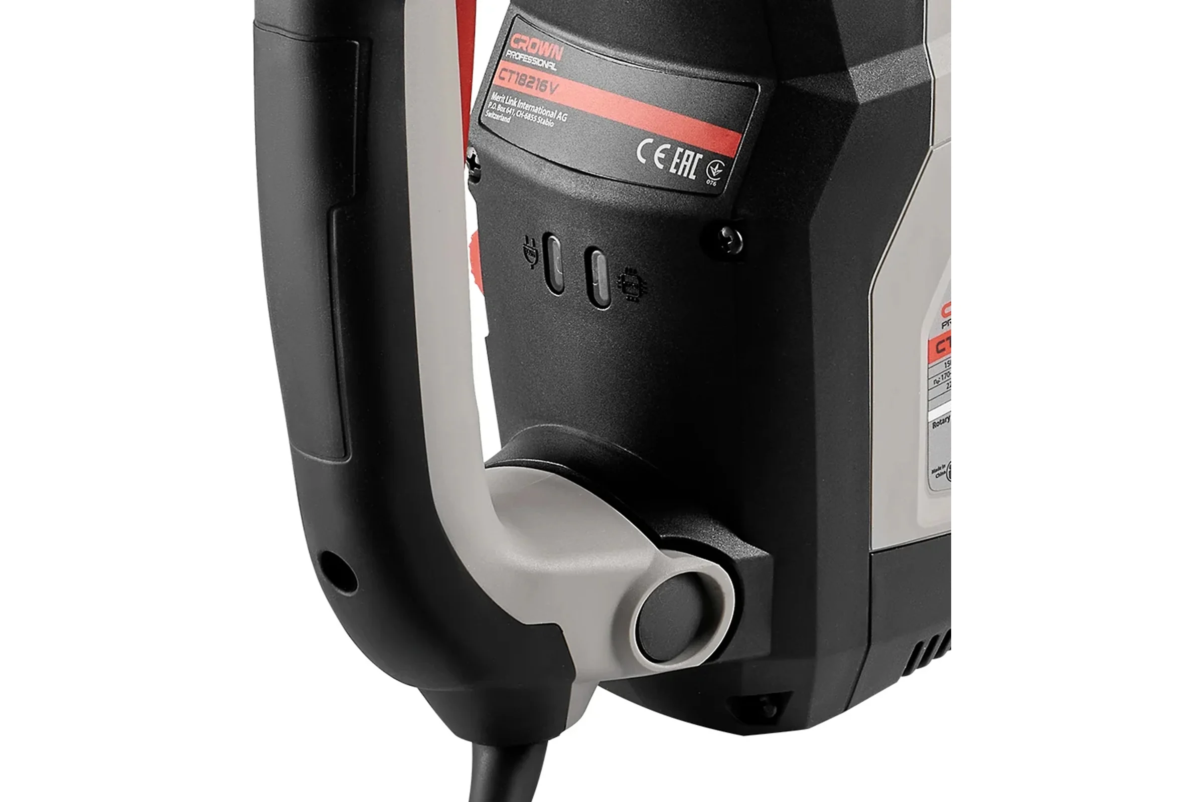 Перфоратор Crown 1500 Вт, 15 Дж CT18216V BMC