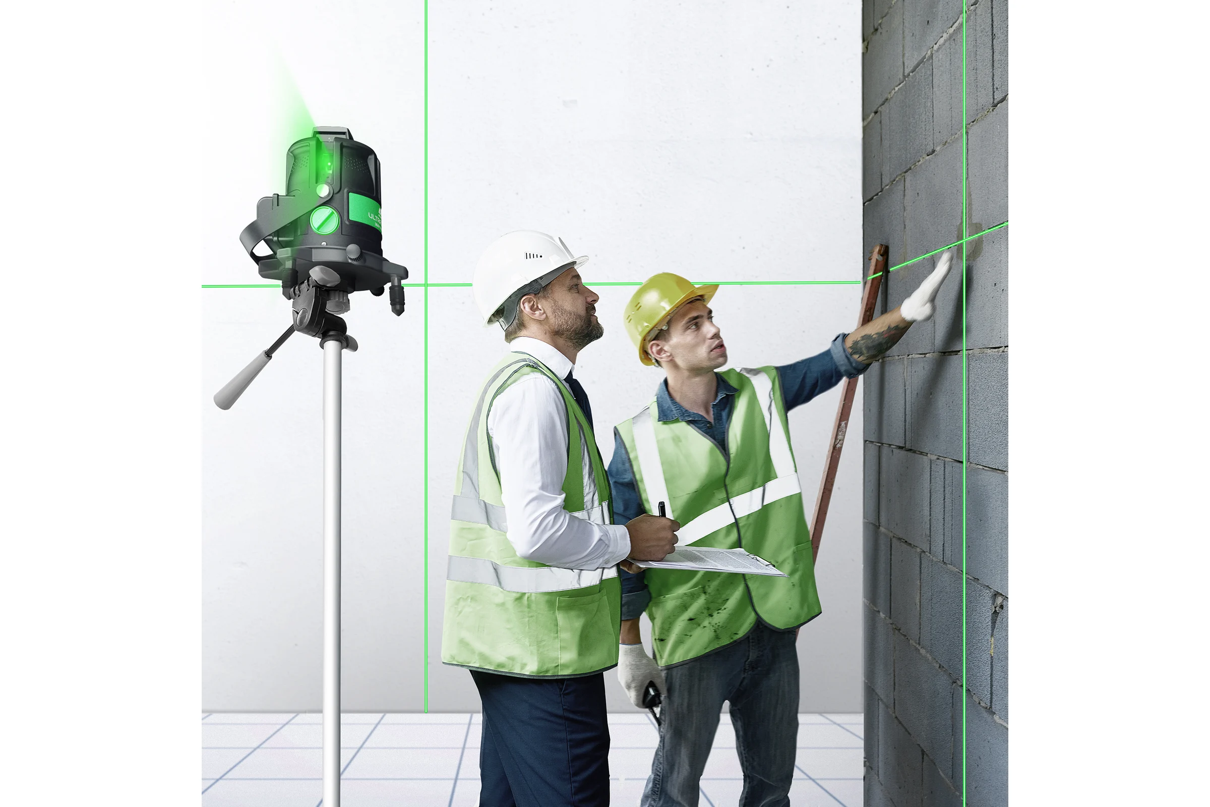 Лазерный уровень ADA ULTRALINER 360 4V Green Set А00497