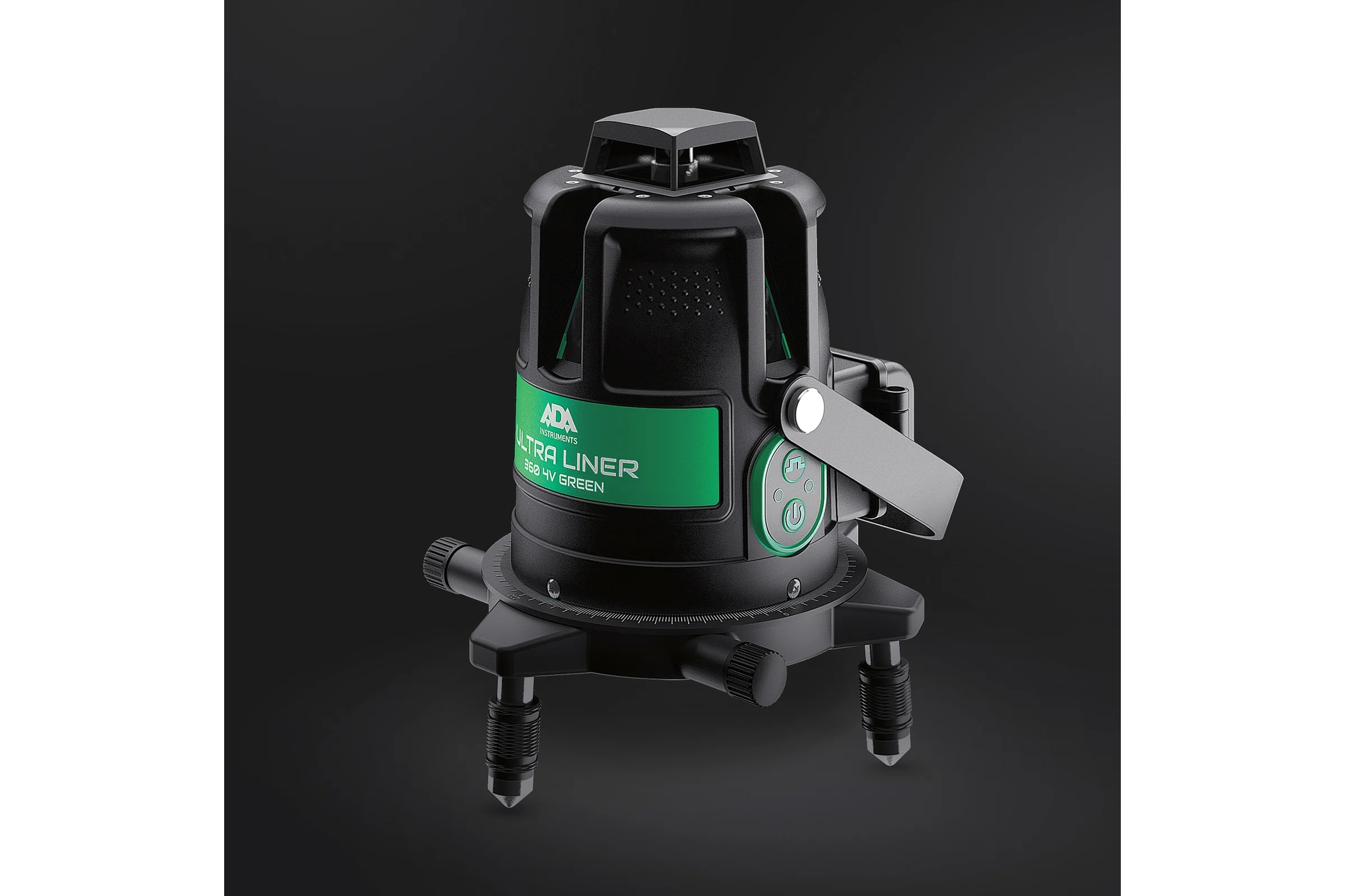 Лазерный уровень ADA ULTRALINER 360 4V Green Set А00497