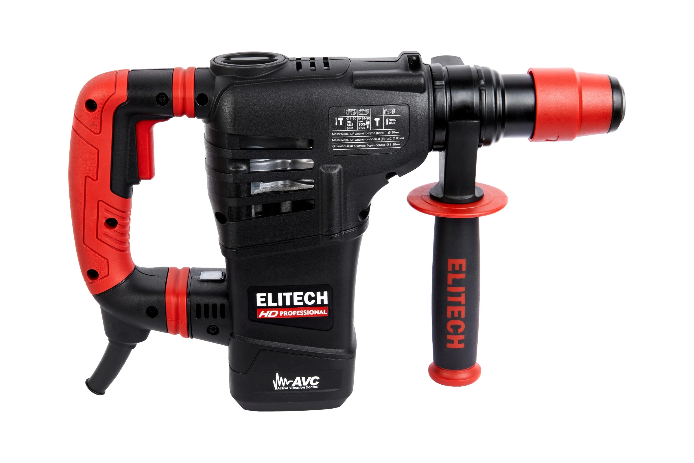 Перфоратор SDS+ Elitech, RH 1130E (1100Вт, 2реж, 3,5Дж, чем) HD 203999