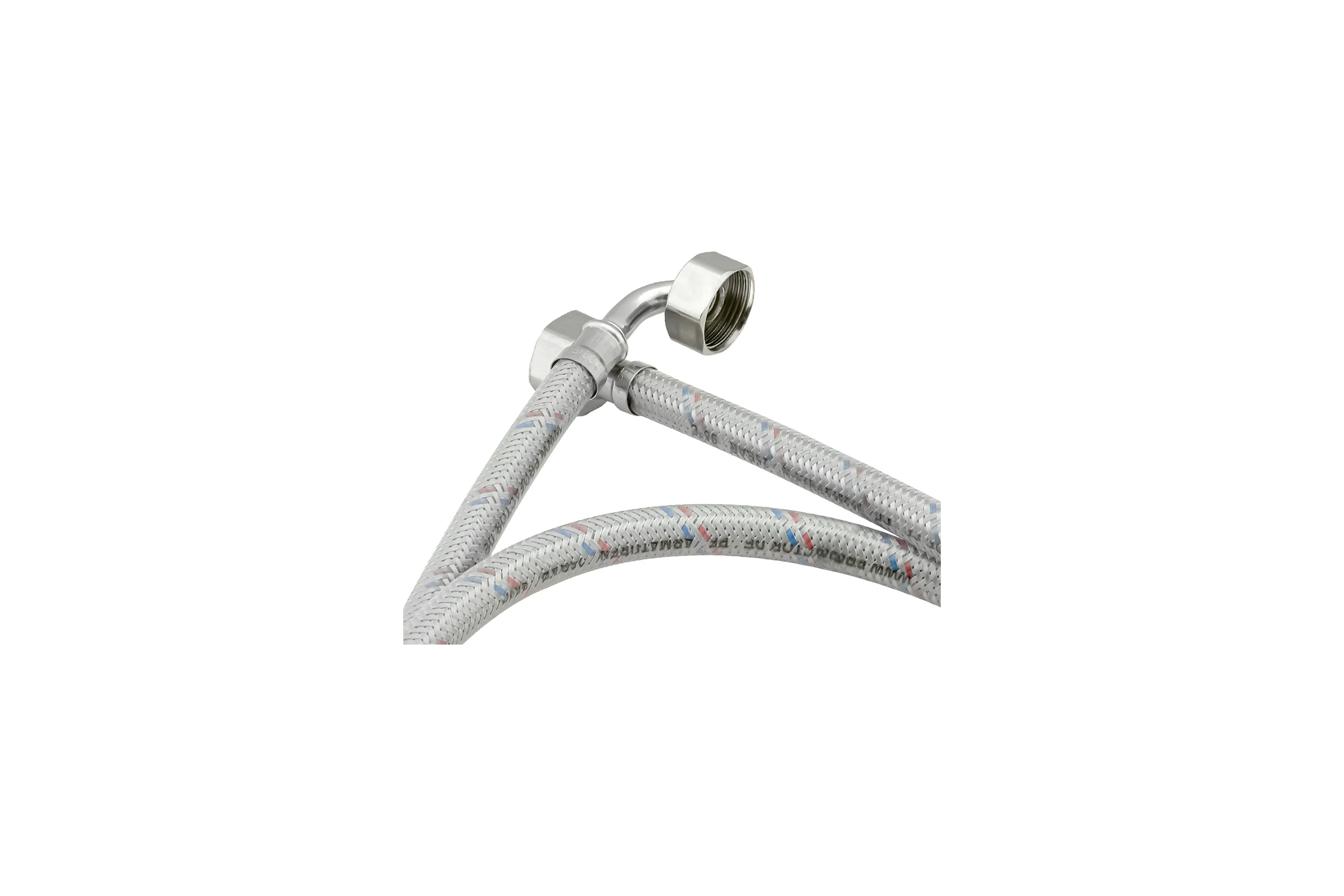 Подводка для стиральных машин угловая PROFACTOR LUXE в/в 3/4" - 200см PF WFH 591.200