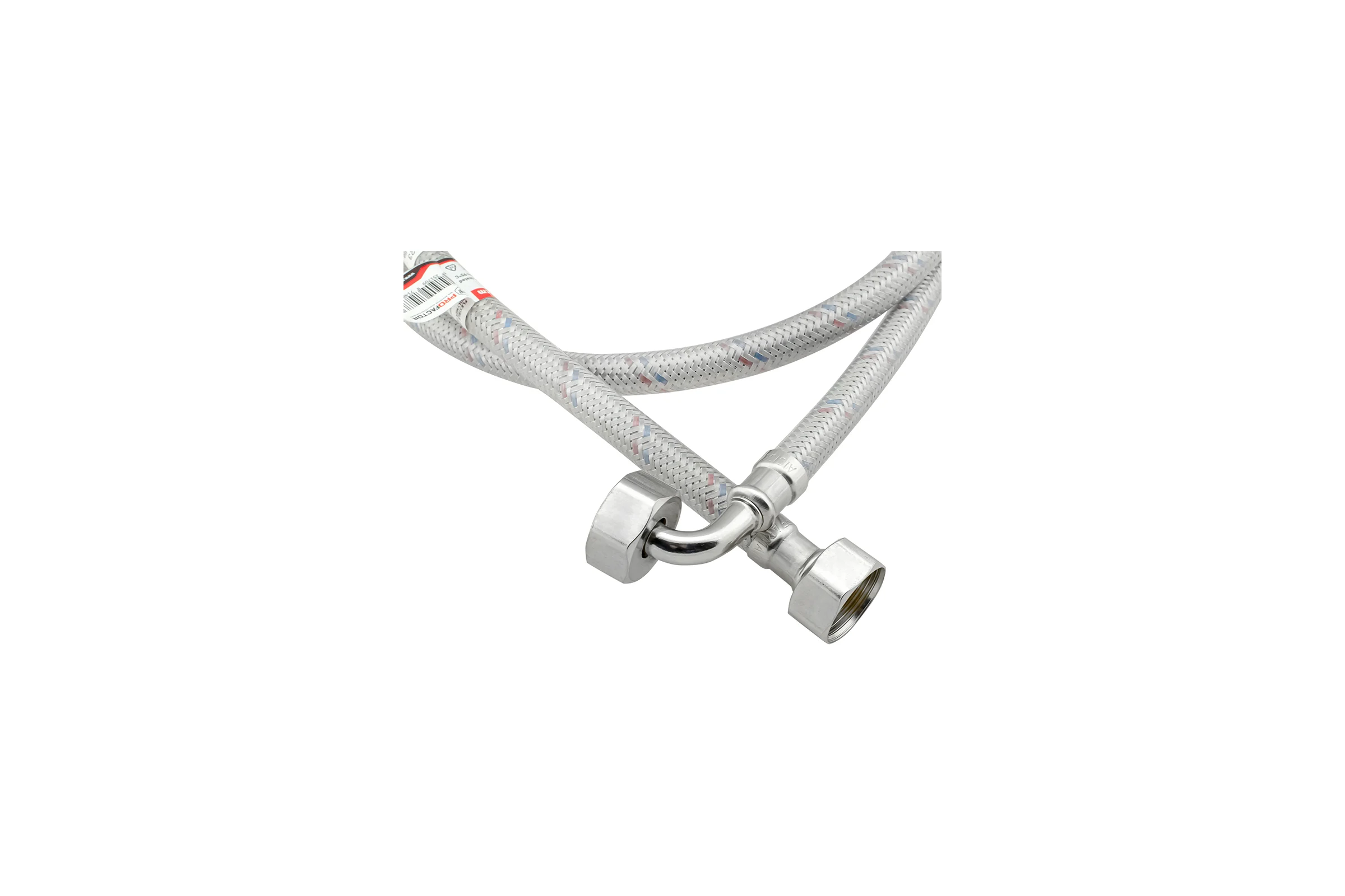 Подводка для стиральных машин угловая PROFACTOR LUXE в/в 3/4" - 100см PF WFH 591.100