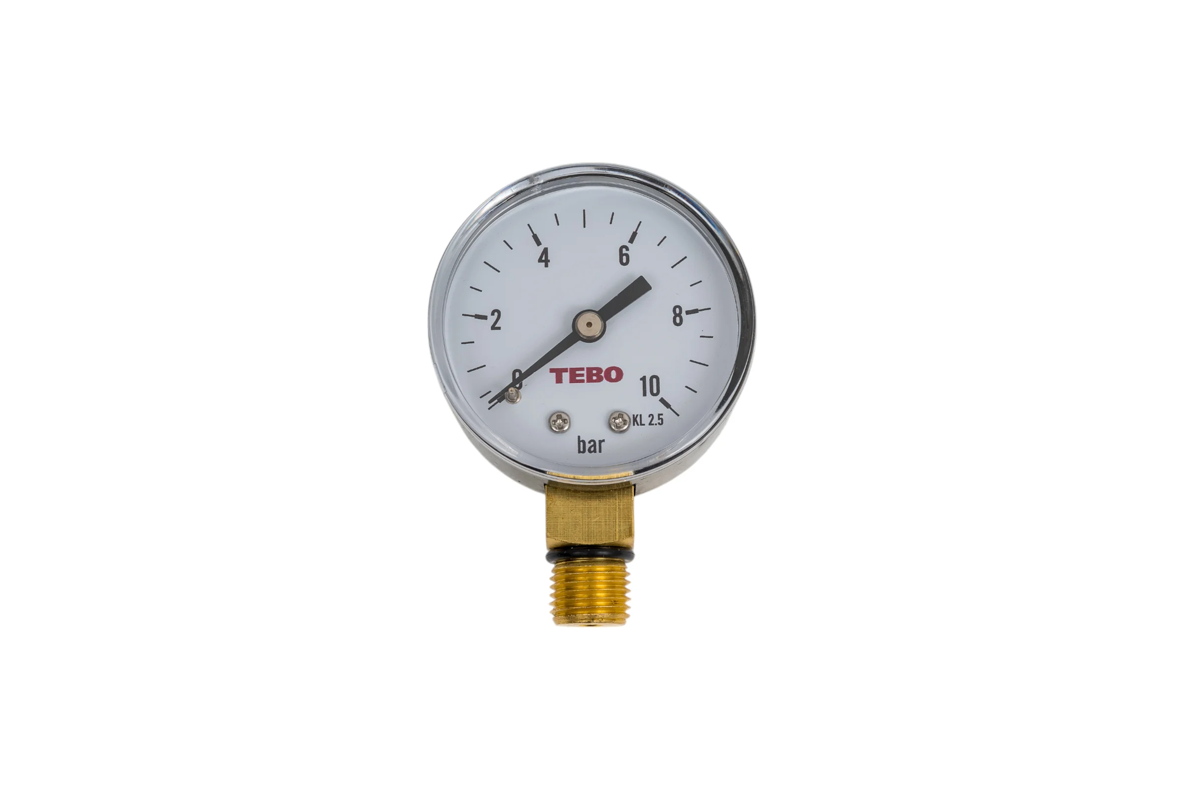 Манометр радиальный TEBO 0-10 бар 50мм НАР 1/4" T-АБ.М.503.14.10.CN