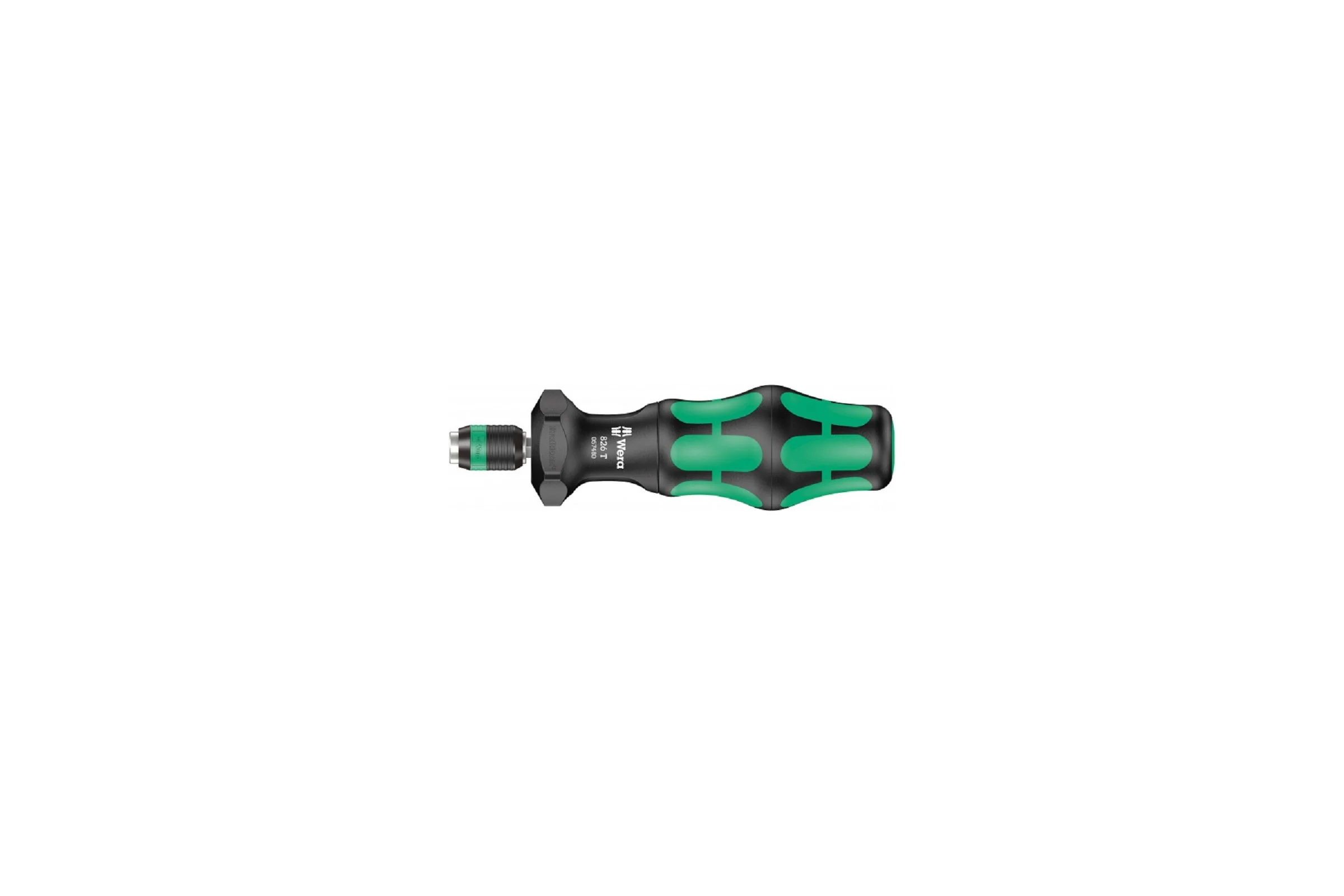 Ручка-держатель WERA 826 T Kraftform Turbo быстрозажимной патрон Rapidaptor, 1/4 x 146 мм WE-057480