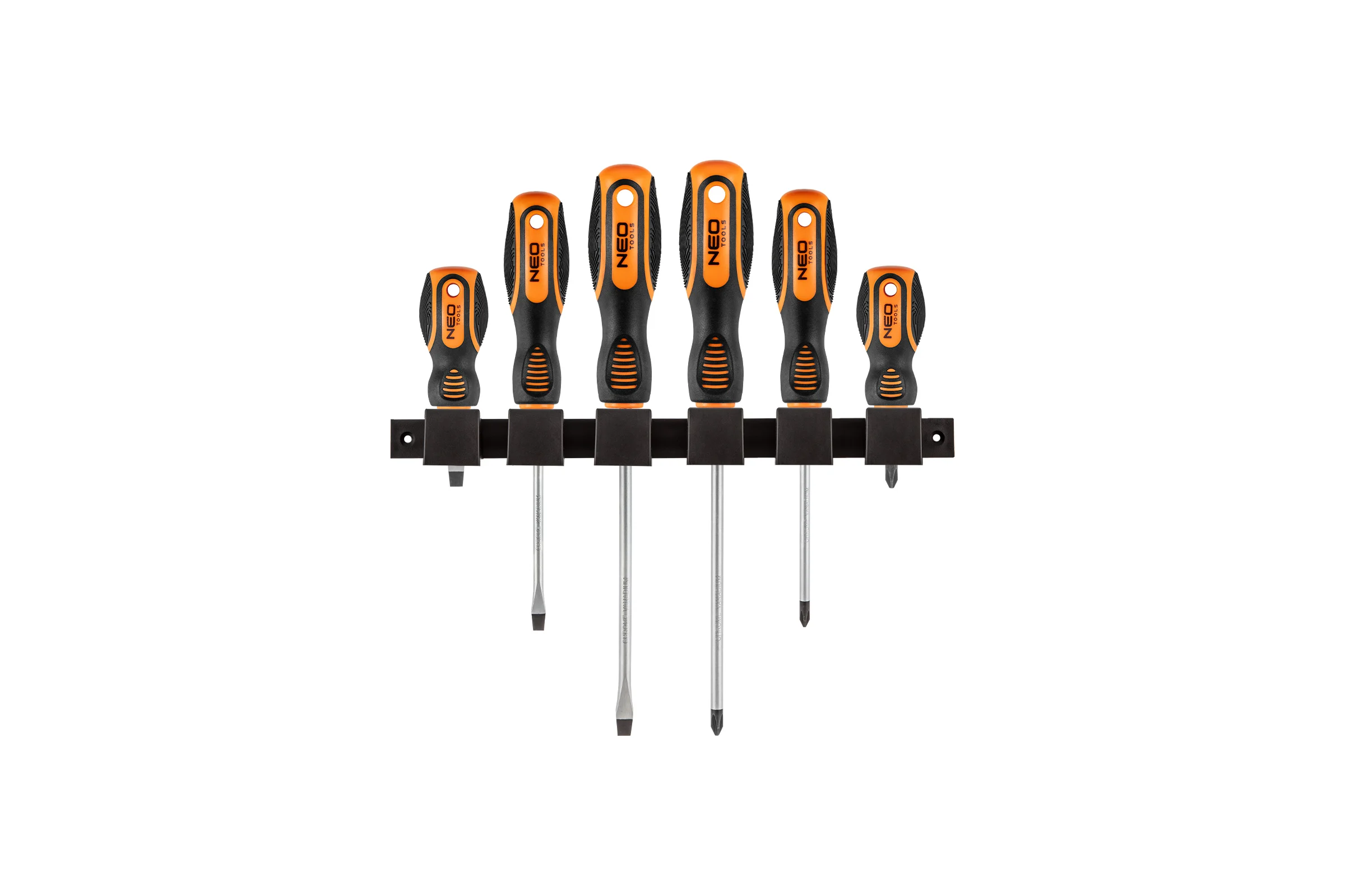 Набор отверток NEO Tools 6 шт SL/PH двухкомп рукоятка 04-193