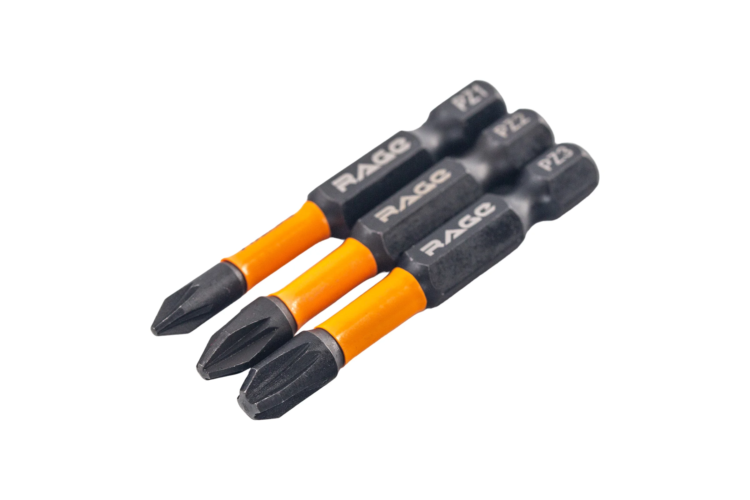 Набор бит для шуруповерта RAGE By VIRA магнитные торсионные IMPACT S2 PH PZ TORX x 50 мм 10 шт 554196