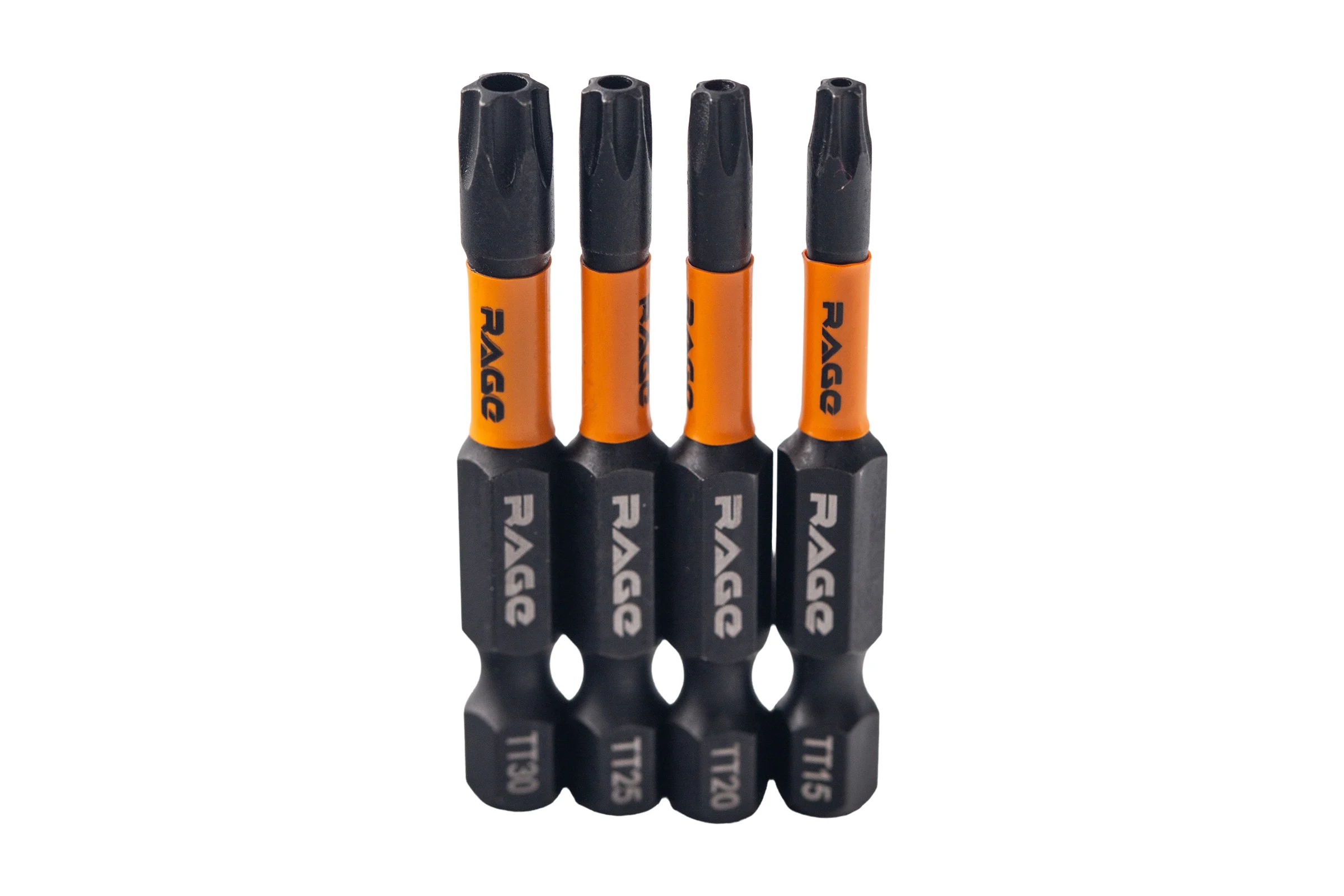 Набор бит для шуруповерта RAGE By VIRA магнитные торсионные IMPACT S2 PH PZ TORX x 50 мм 10 шт 554196