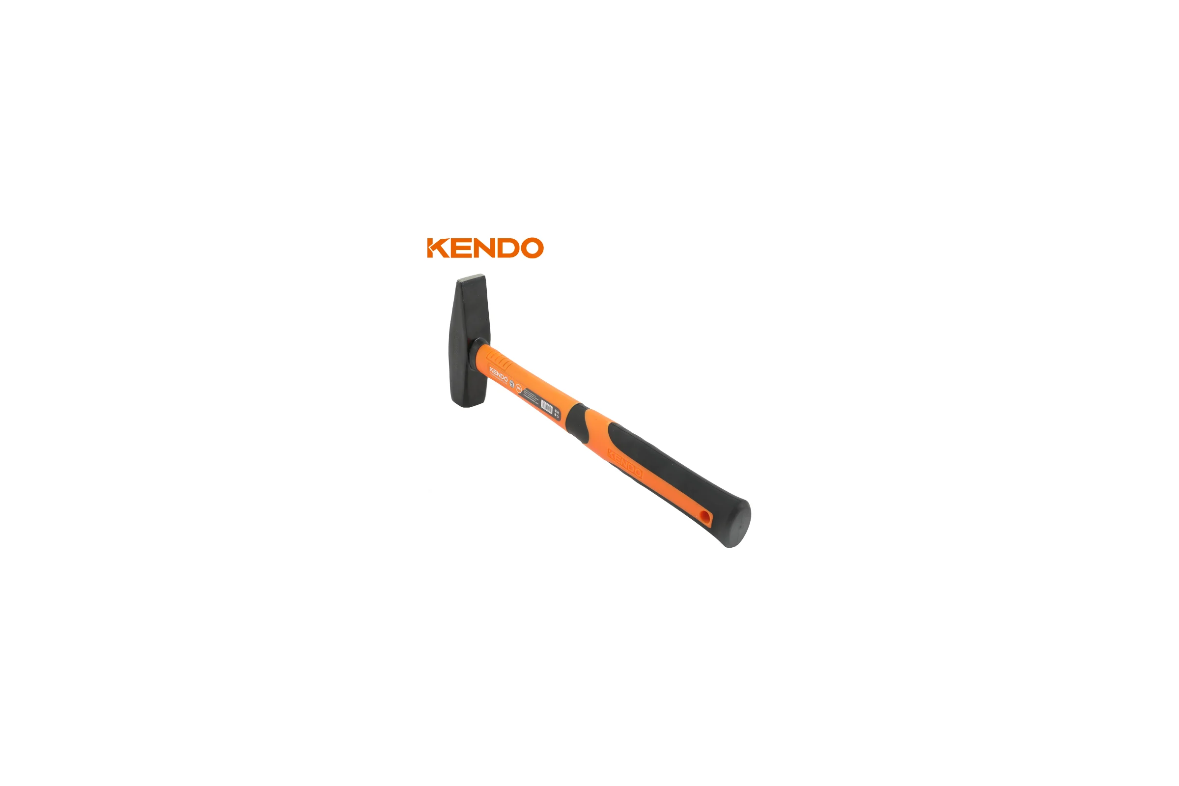 Слесарный молоток с фиберглассовой рукояткой KENDO 400 г 25204