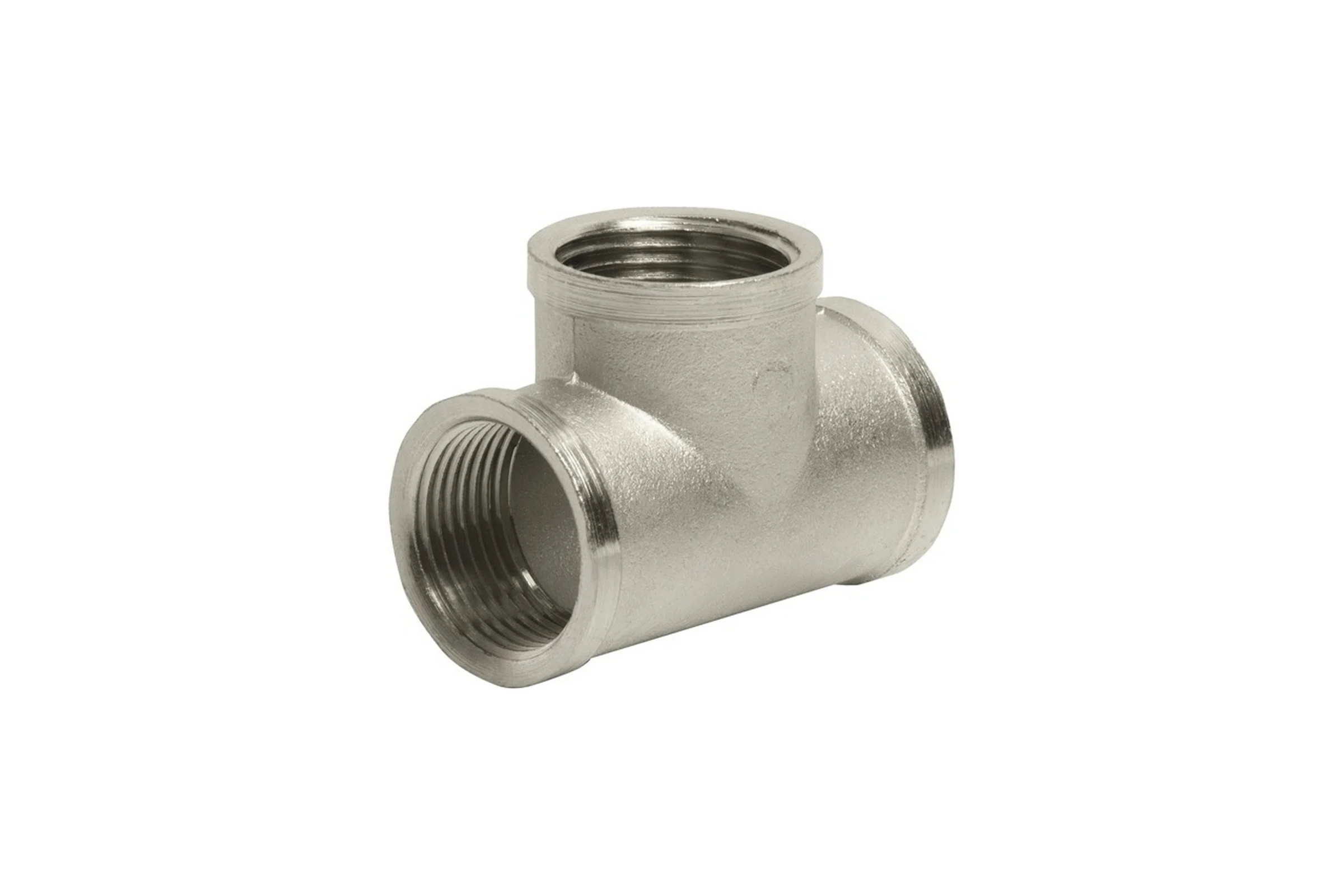 Тройник VRT 1 1/4'' вн/вн/вн никель 550972