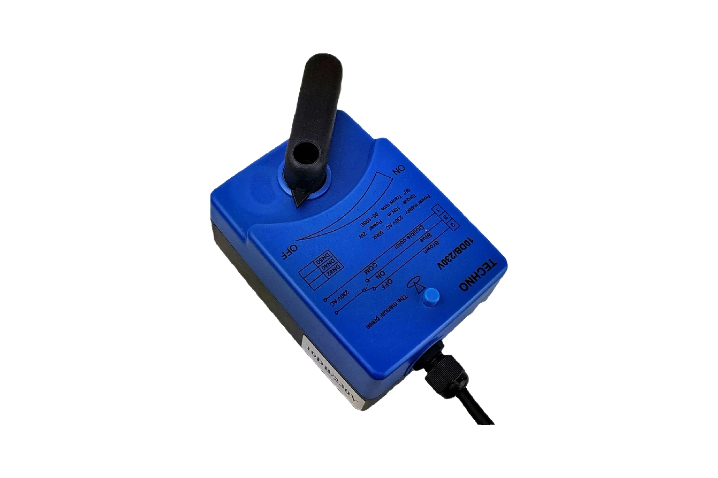 Электропривод для шарового крана TECHNO 10DB/230V (DN32, DN40, DN50) 10Nm, ON/OFF, 230В 601020