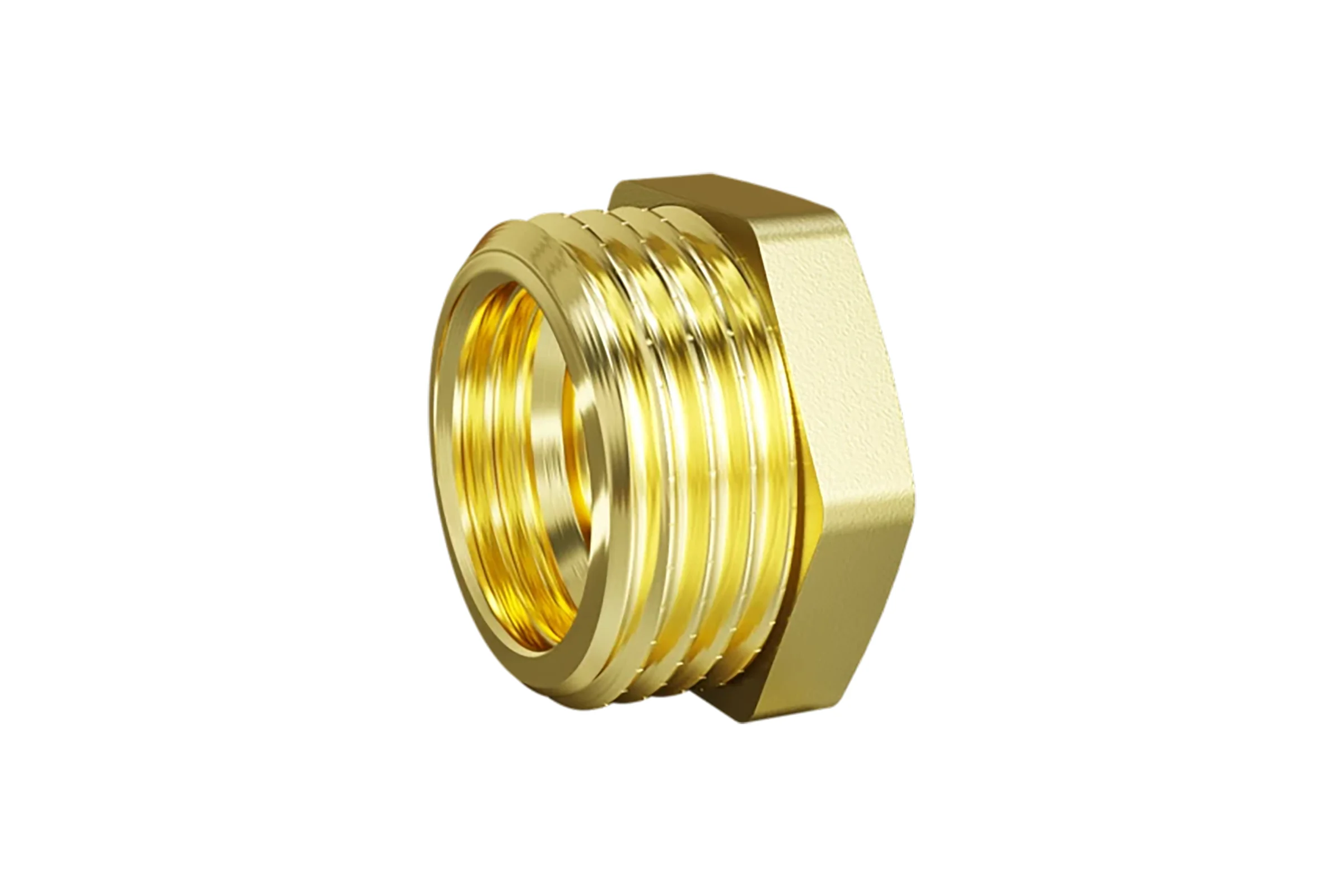 Футорка LD PRIDE DN15х8 (1/2" НР х 1/4" ВР) латунь с биркой LD.65.517.15х8