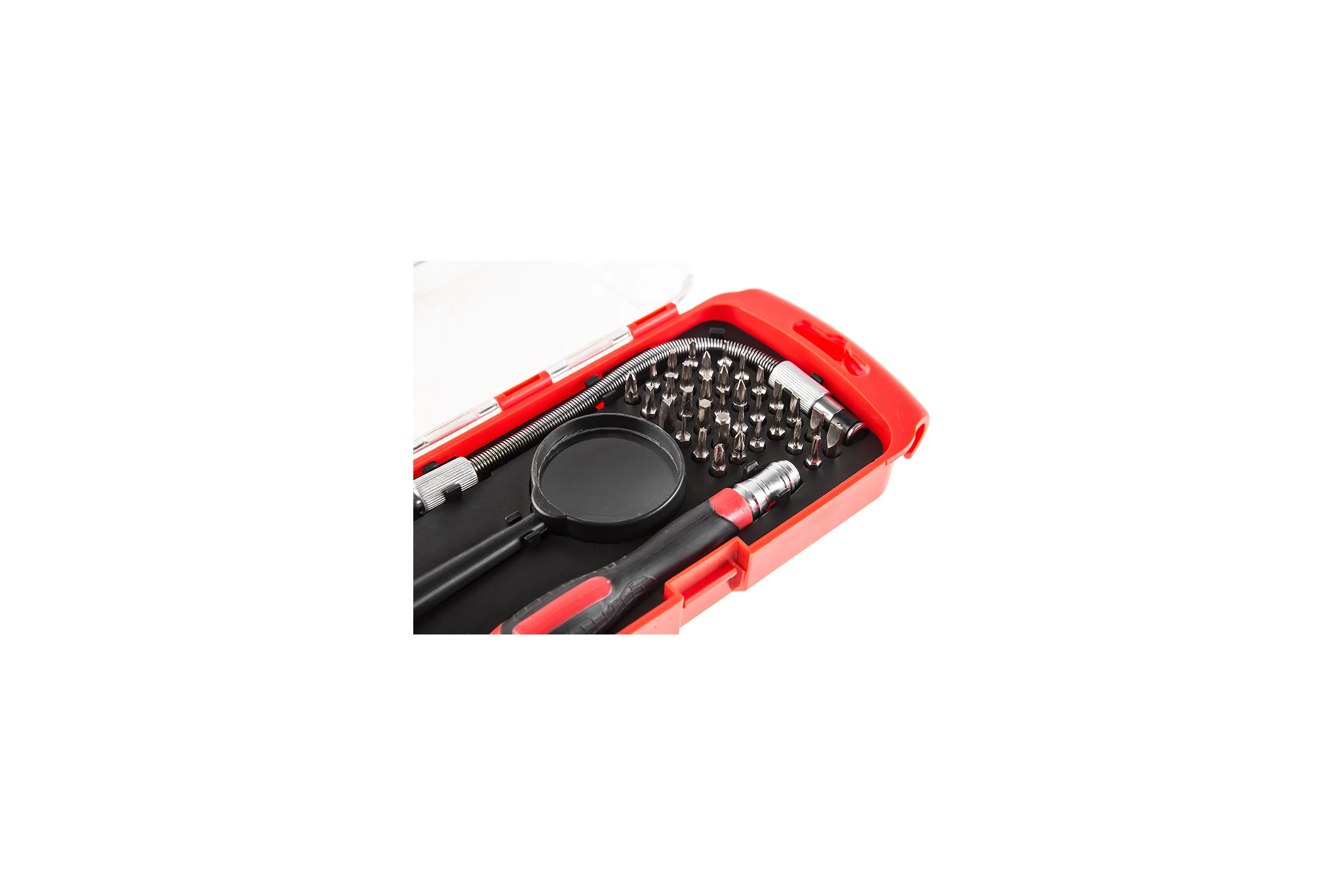 Отвертка с набором бит HAMMER Flex 601-033 для точных работ, 33 шт 400840
