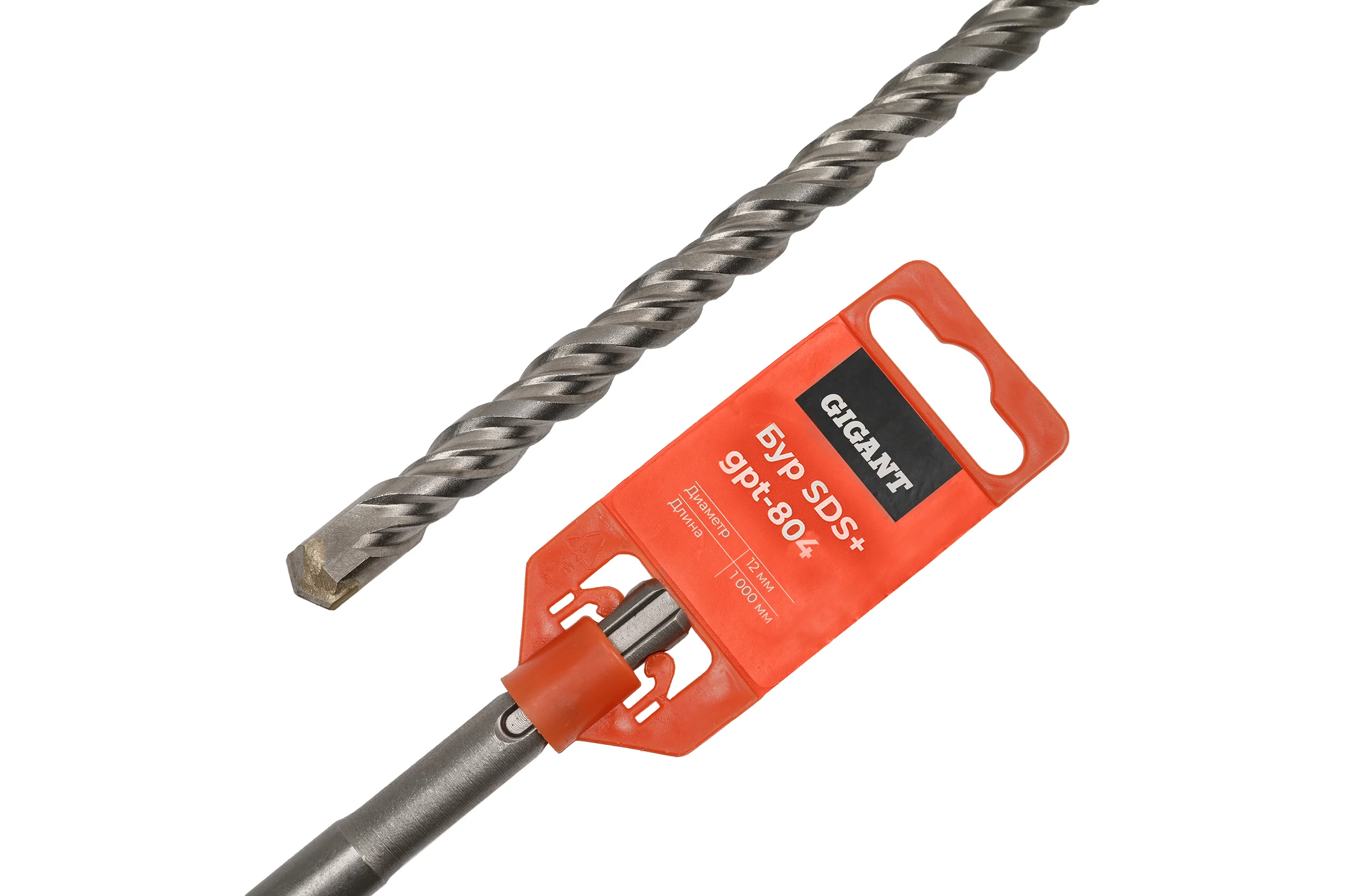 Бур SDS+ 12x1000 мм Gigant gpt-804