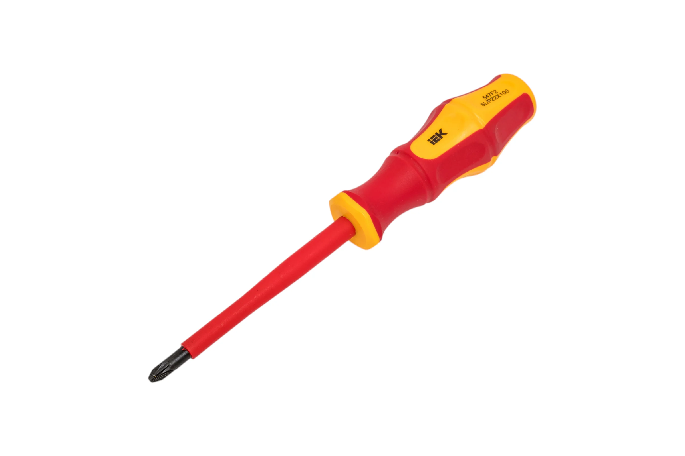 Отвертка диэлектрическая IEK ARMA2L 3 PZ/SL2x100 К3 A2L3-SC30-K3-ZS-20-100