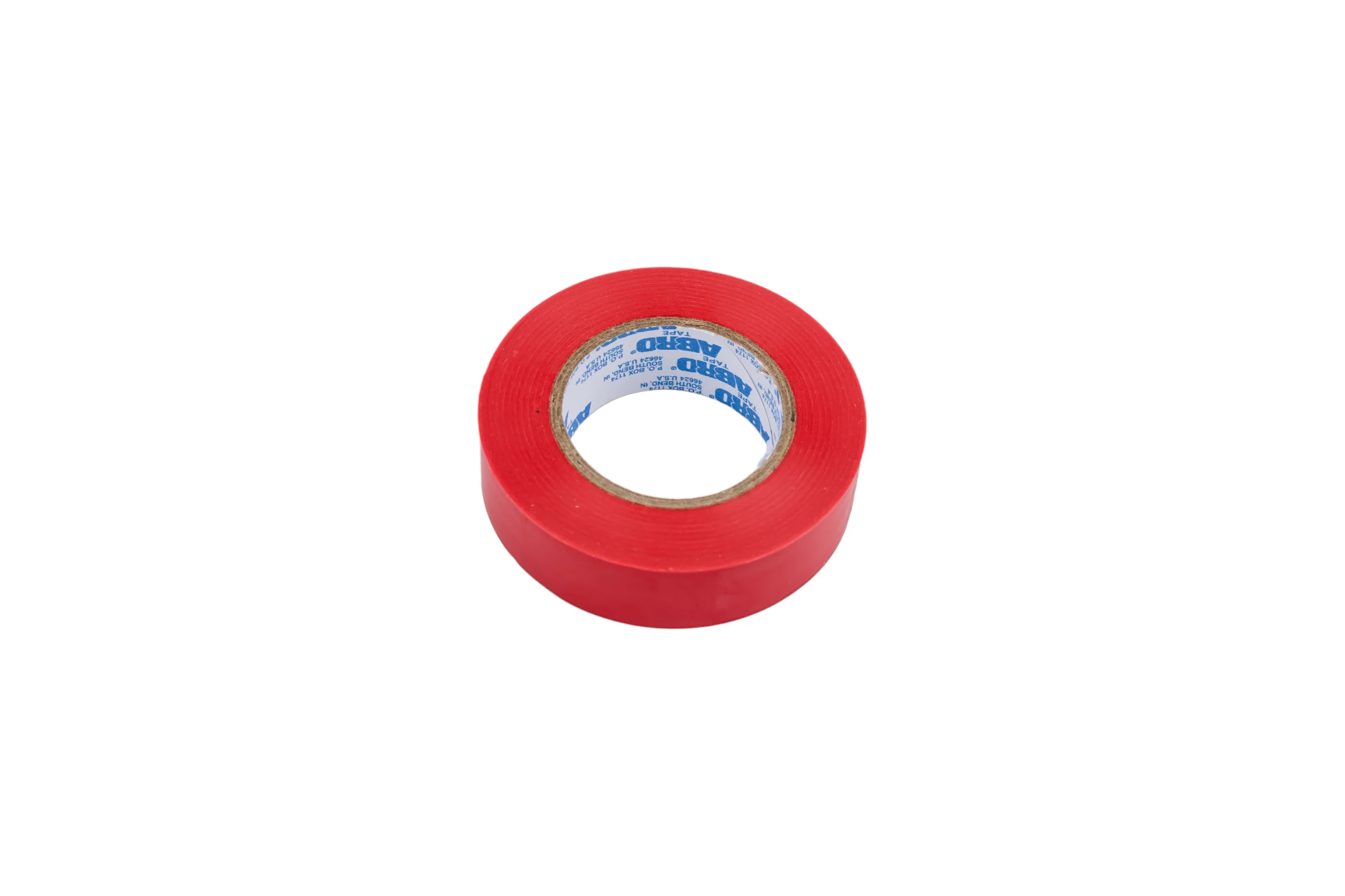 Изолента ABRO 18 мм, 18.2 м, красная ET-912-18-20-RED-RW