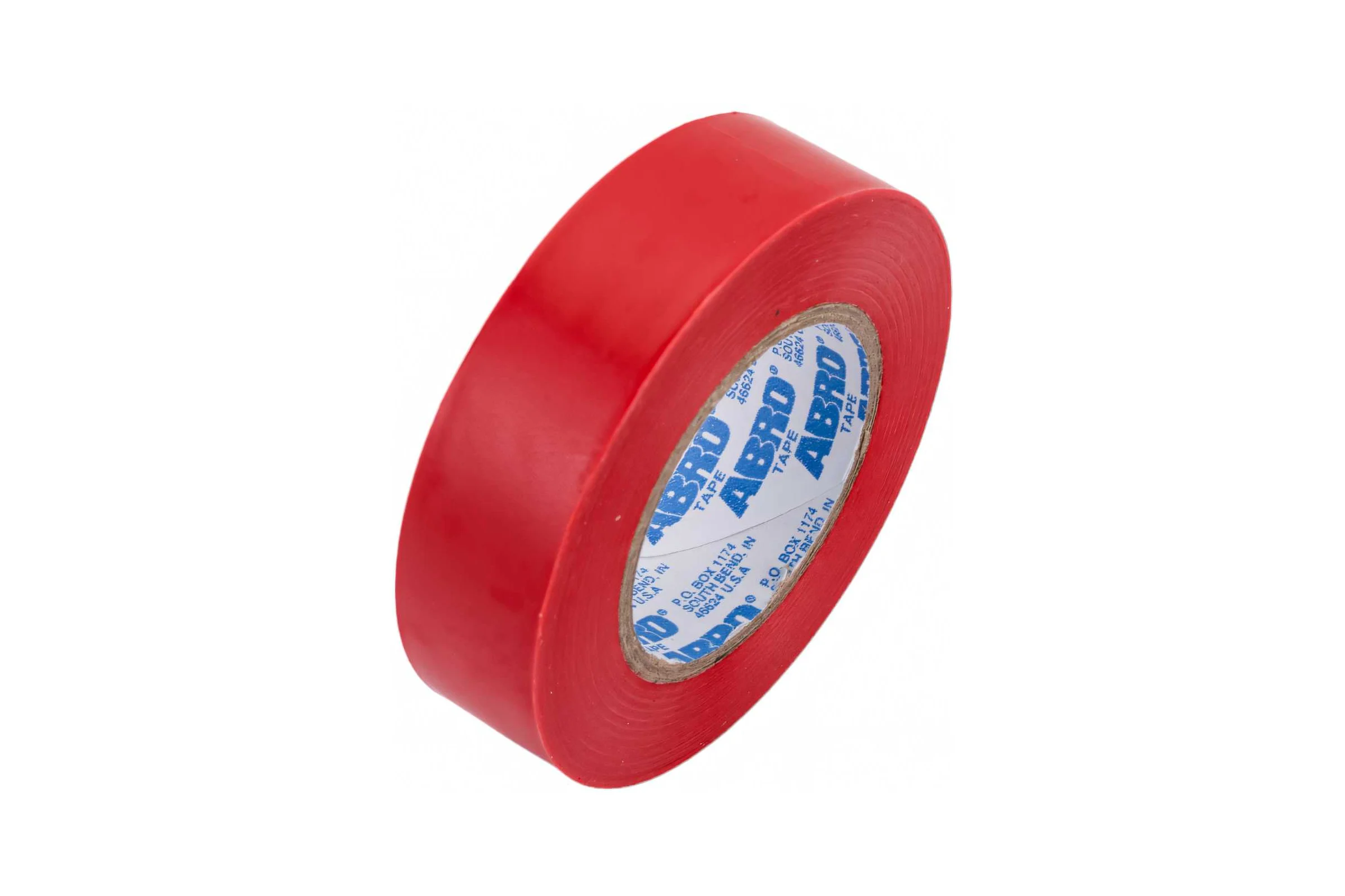 Изолента ABRO 18 мм, 18.2 м, красная ET-912-18-20-RED-RW