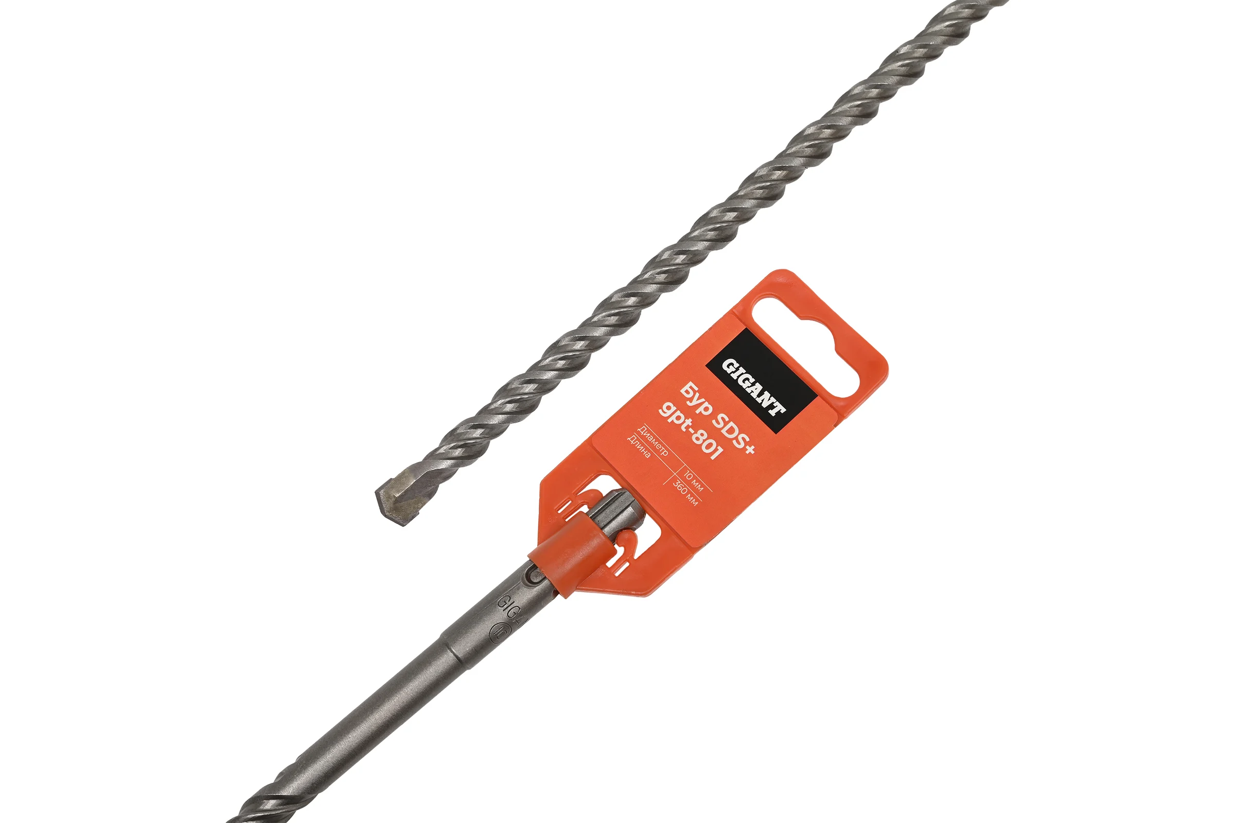 Бур SDS+ 10x360 мм Gigant gpt-801