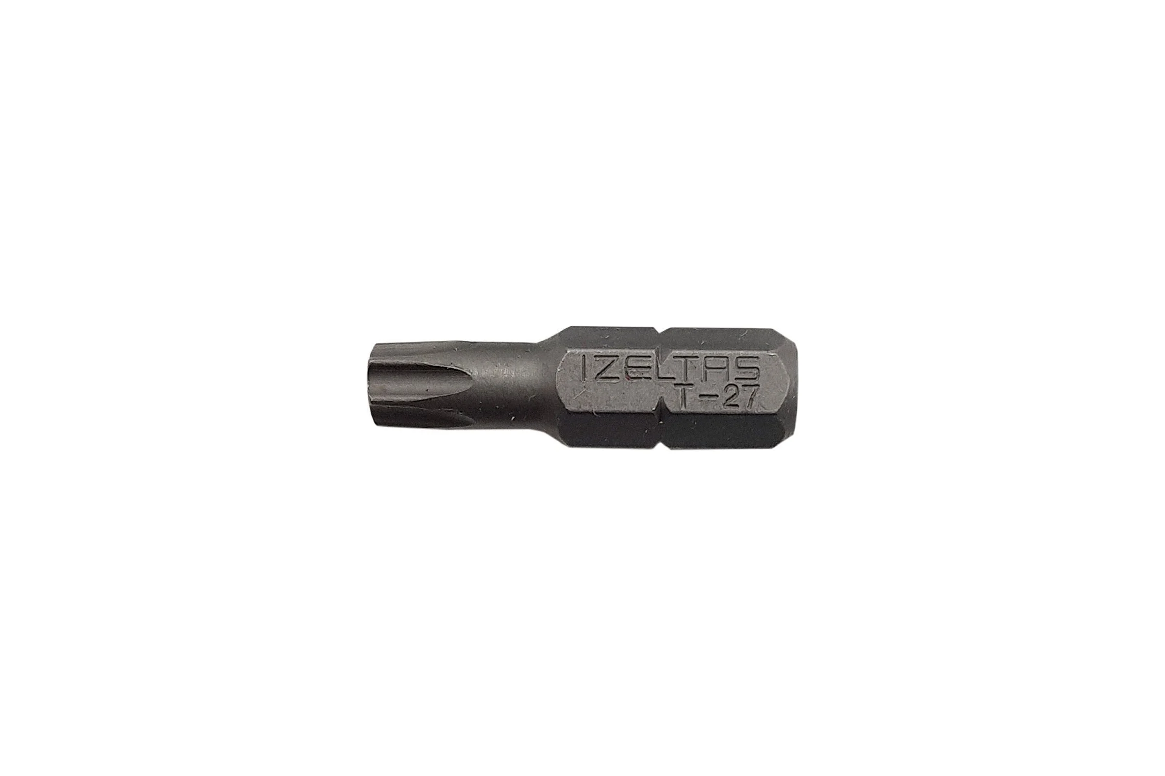 Бита с профилем TORX, шестилучевая звезда TX27, длина 25 мм, хвостовик С6.3 мм, торсионная MTE 26143127
