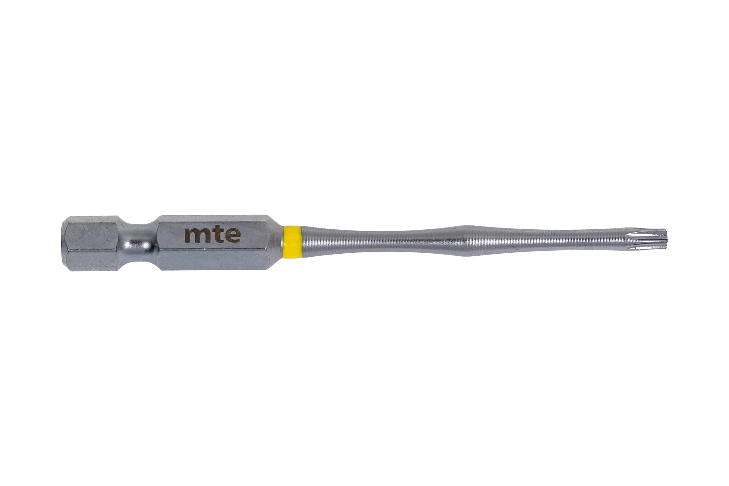 Бита с профилем TORX, шестилучевая звезда TX10, длина 75 мм, хвостовик E6.3 мм, торсионная MTE 26143310