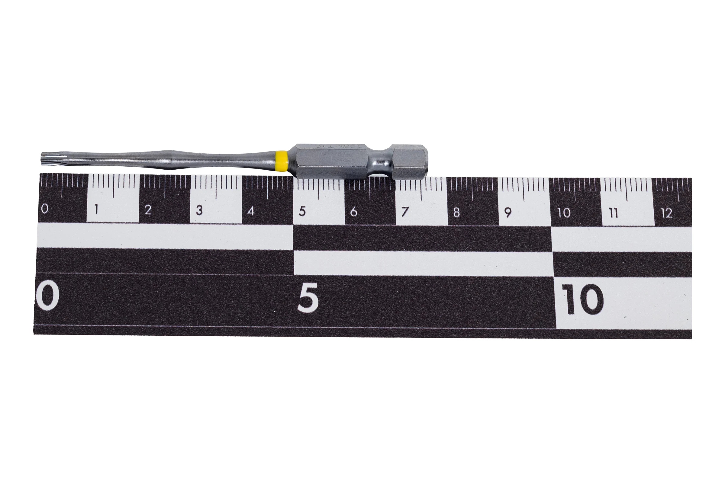 Бита с профилем TORX, шестилучевая звезда TX10, длина 75 мм, хвостовик E6.3 мм, торсионная MTE 26143310