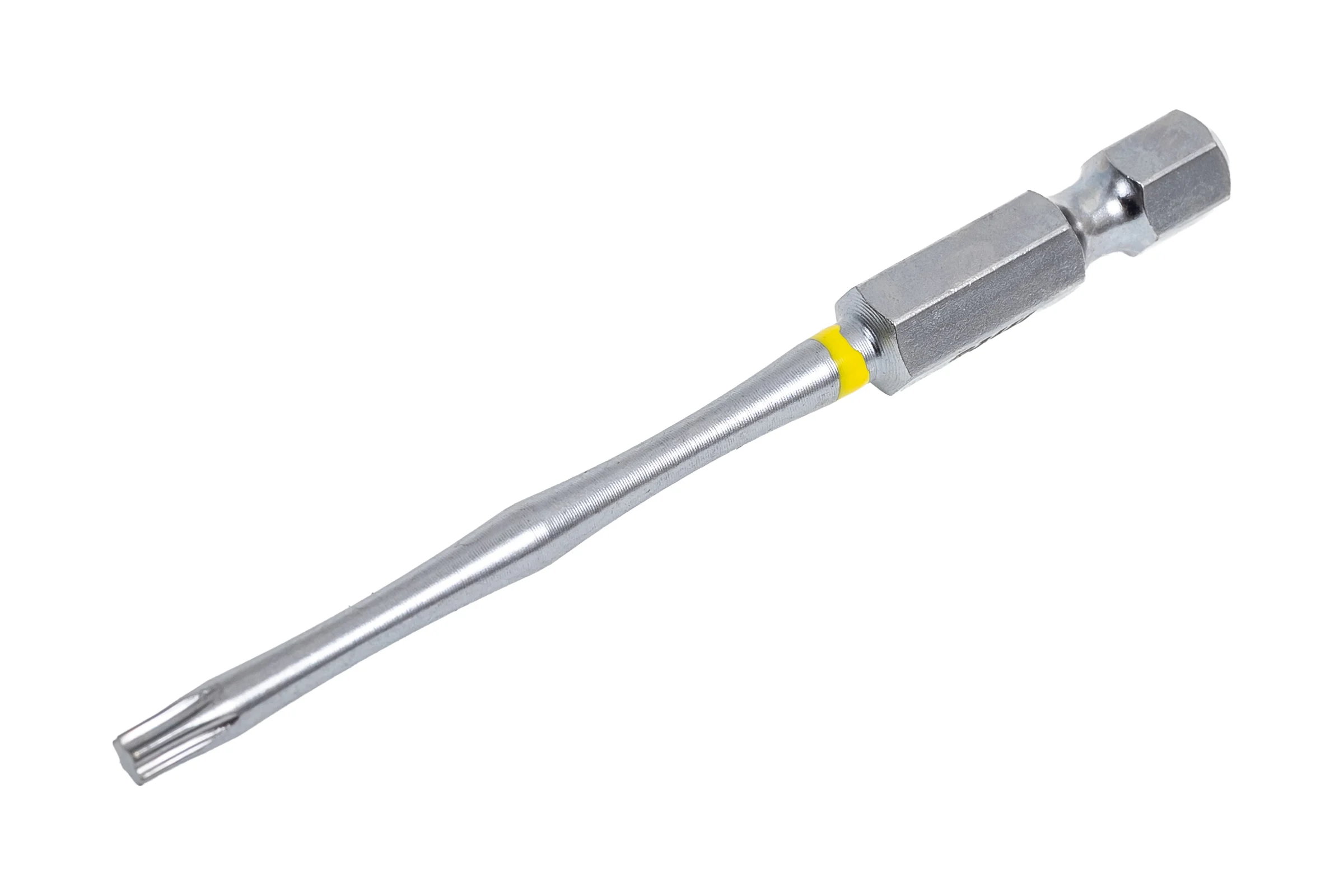Бита с профилем TORX, шестилучевая звезда TX15, длина 75 мм, хвостовик E6.3 мм, торсионная MTE 26143315