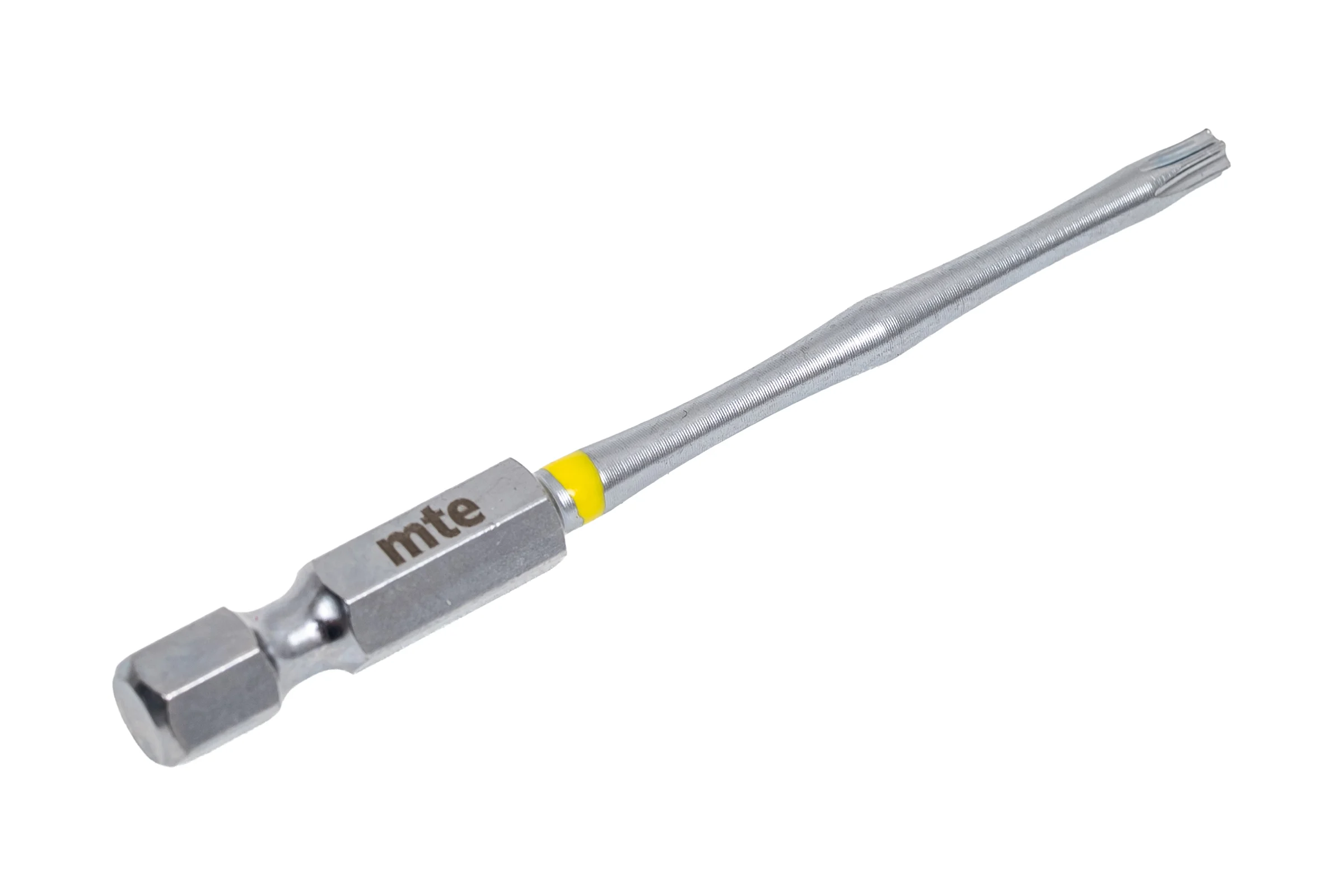Бита с профилем TORX, шестилучевая звезда TX15, длина 75 мм, хвостовик E6.3 мм, торсионная MTE 26143315