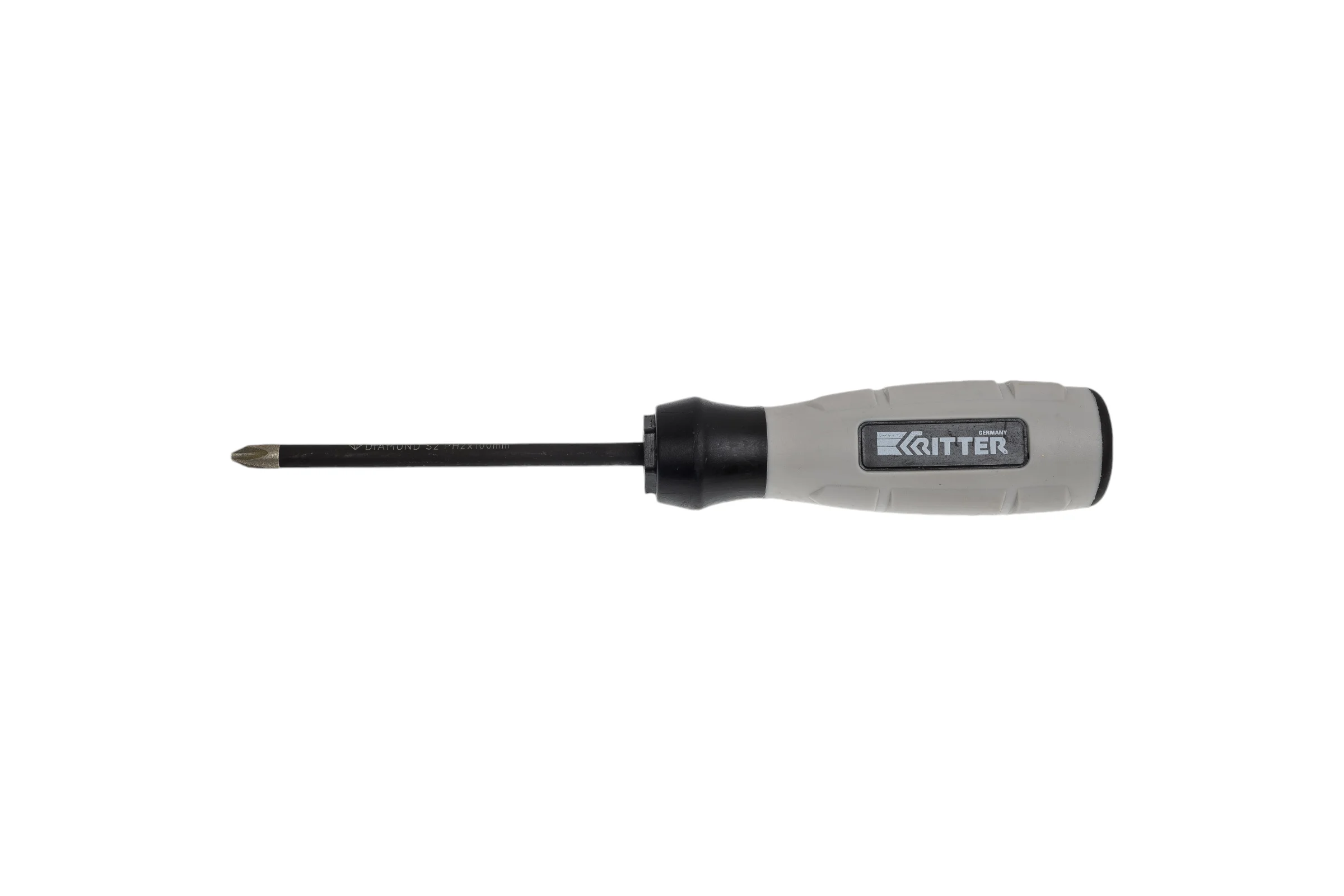 Отвёртка RITTER Diamond PH 2x100мм, магнитная HT20112100