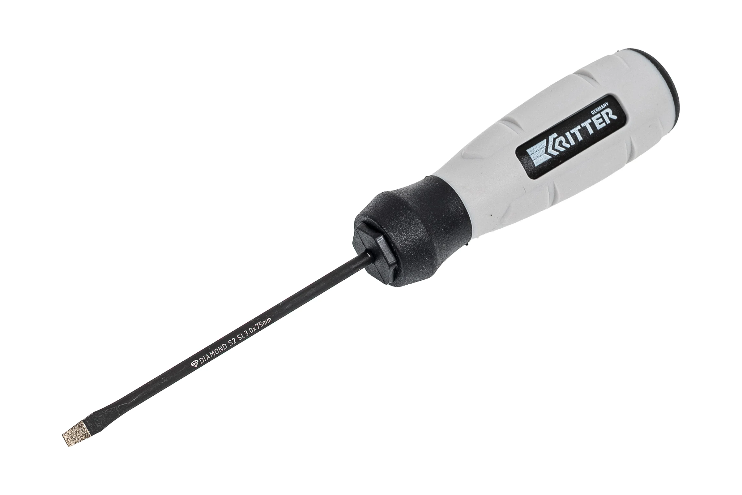 Отвёртка RITTER Diamond SL3x75мм, магнитная HT20123075