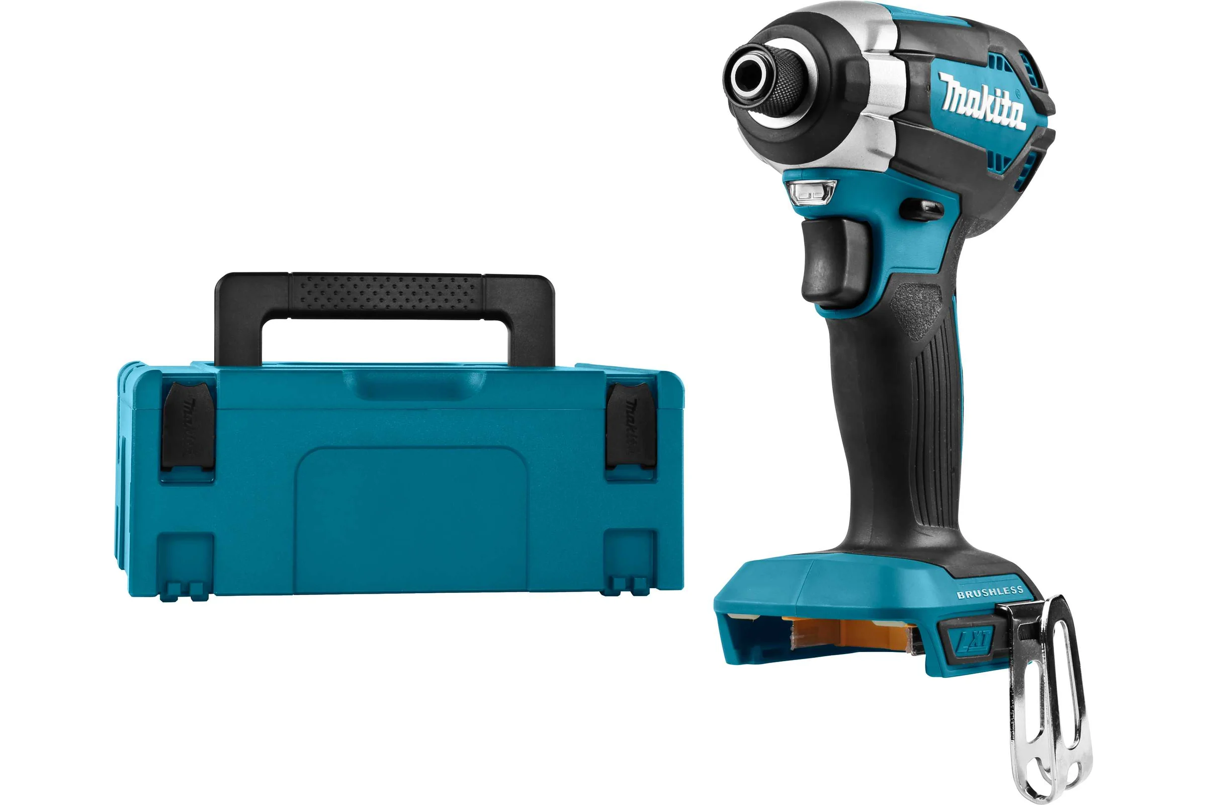 Шуруповерт аккумуляторный ударный бесщеточный Makita18В, 18В,1x5Ач, Li-ion,0-3400об\м,6-ти гр1\4",1.3кг,кейс,170Нм,М5-М16 DTD153RT