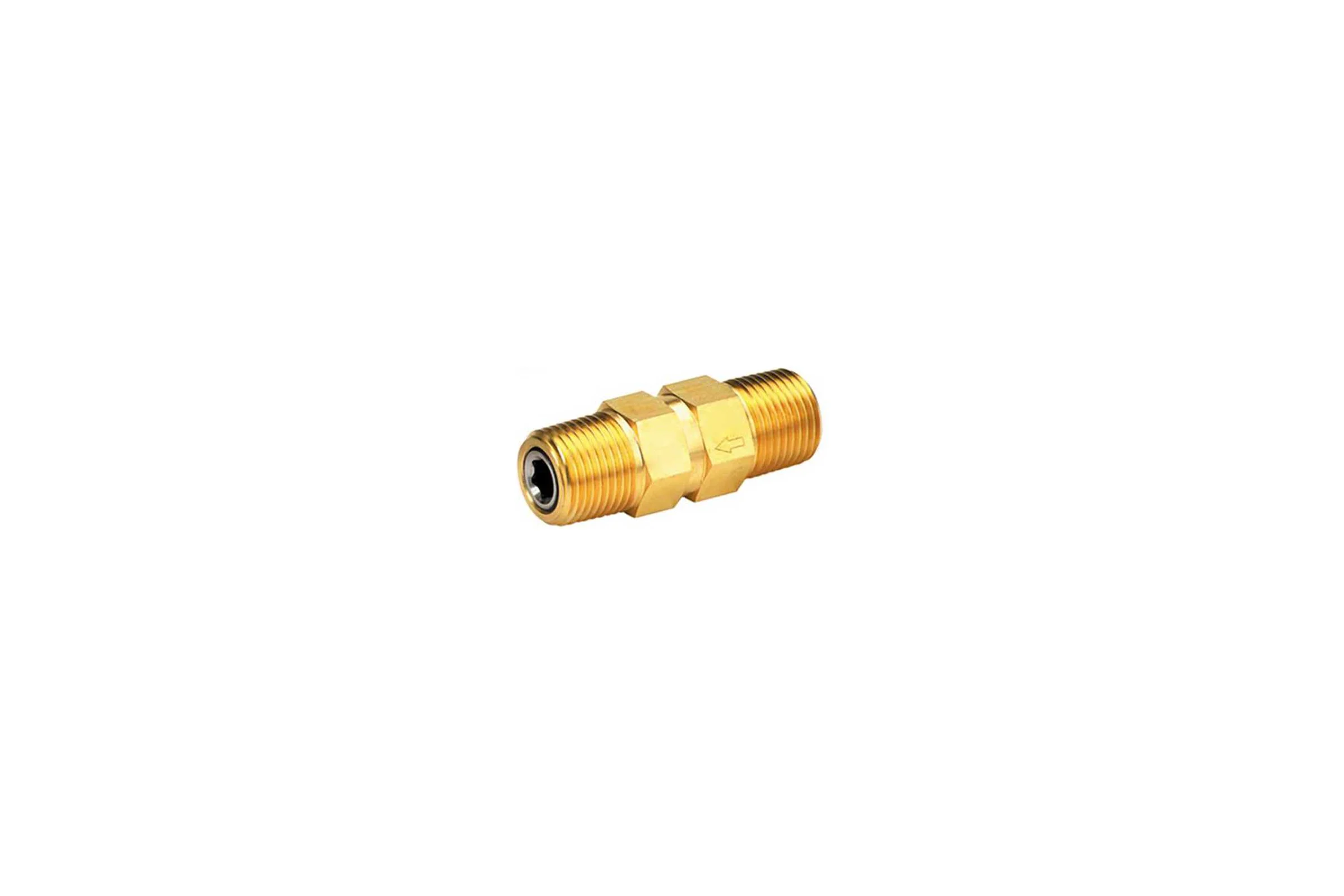 Обратный клапан Hy-Lok серии cva из латуни, npt 1/4 наруж-npt 1/4 наруж CVA-M-4N-A-BRAS