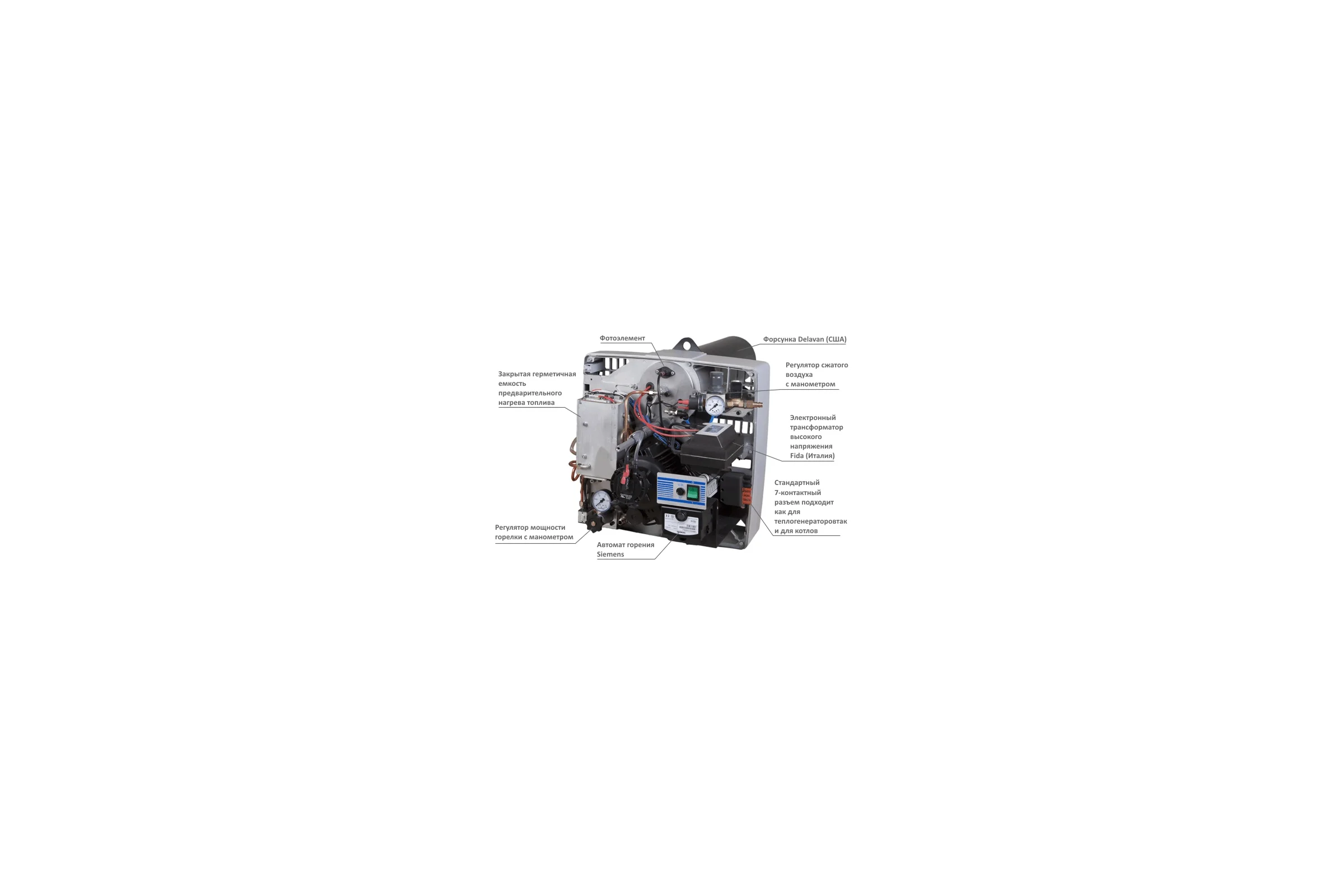 Горелка на отработанных маслах MB500 MASTER 4515.944