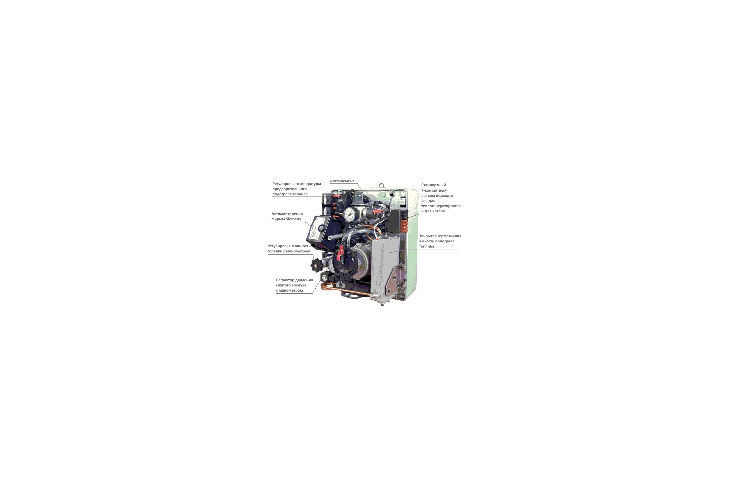 Горелка на отработанных маслах MB100 MASTER 4515.939
