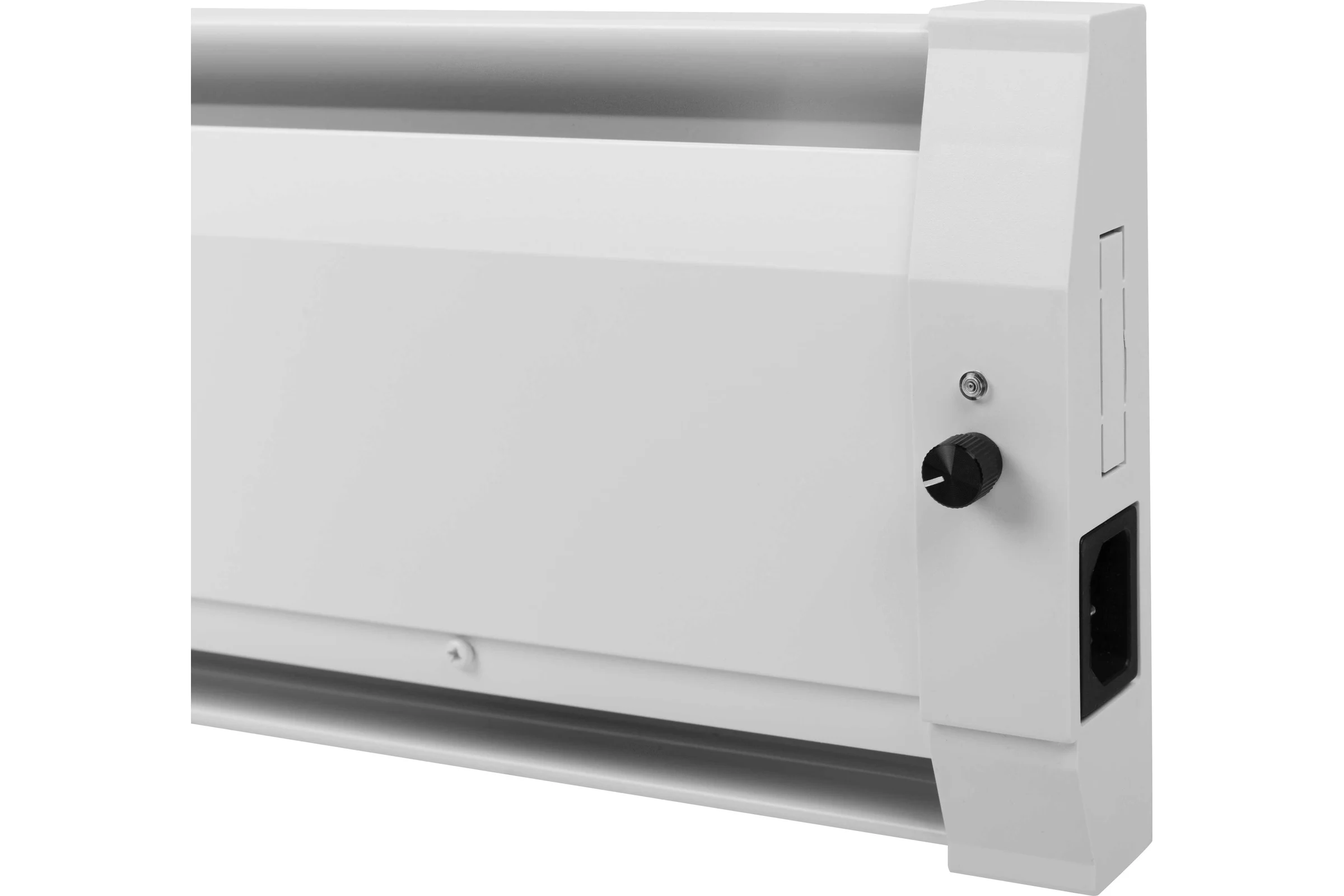Плинтусный обогреватель Mr.Tektum Smart-Roll 400Вт 1,1м белый подключение слева SRWL1,1