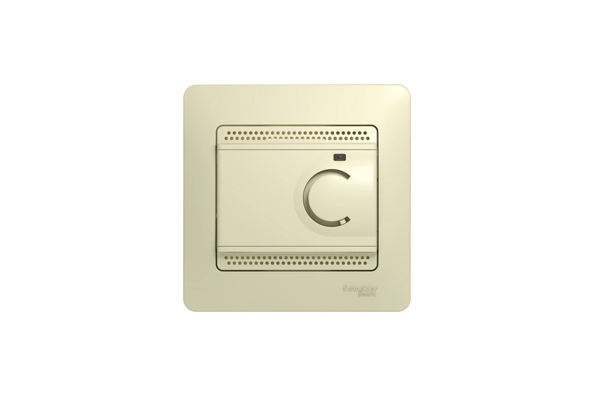 Термостат теплого пола Systeme Electric (Schneider Electric) GLOSSA, электронный с датчиком, 10 A, бежевый GSL000238