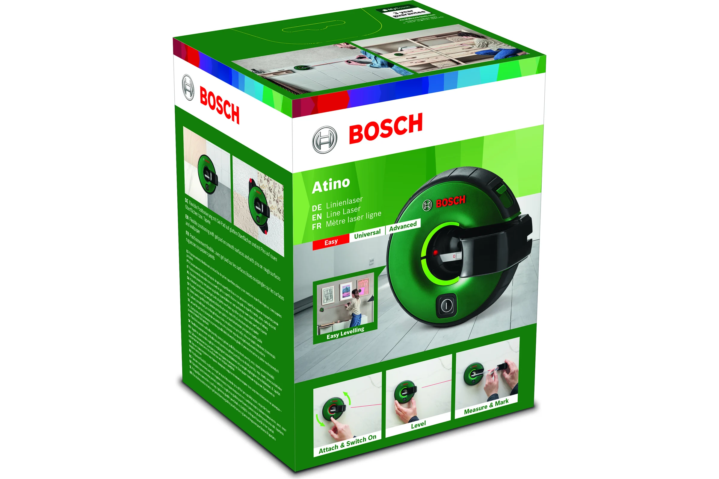 Лазерный нивелир Bosch Atino 0603663A00