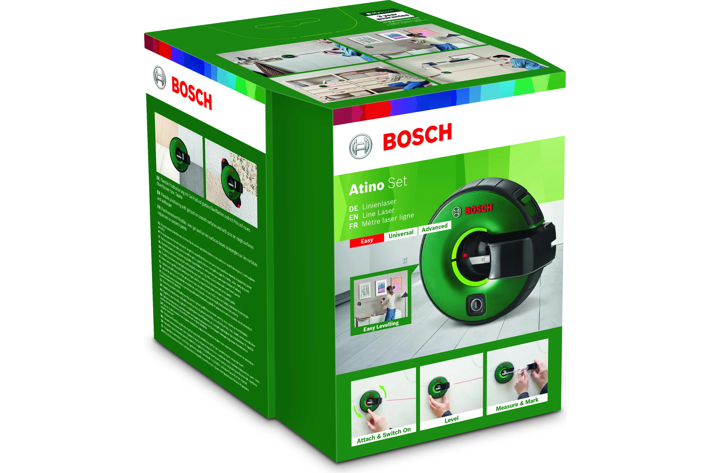 Лазерный нивелир Bosch Atino Set 0603663A01