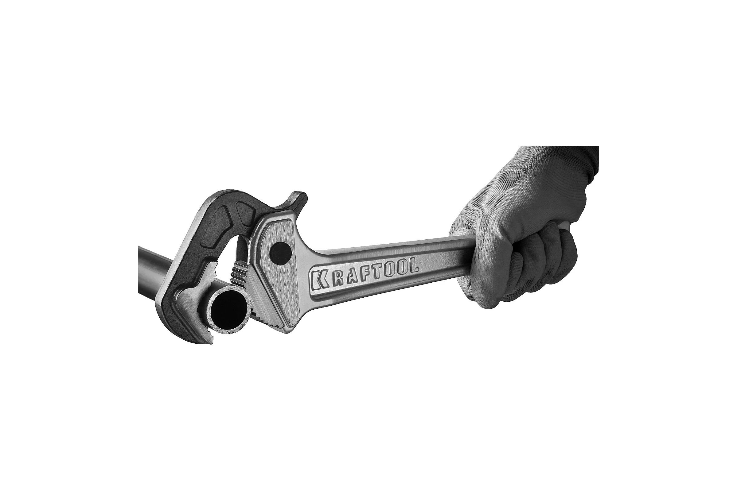 Трубный ключ KRAFTOOL MASTERGRIP быстрозажимной, 1/2-2 27365-14