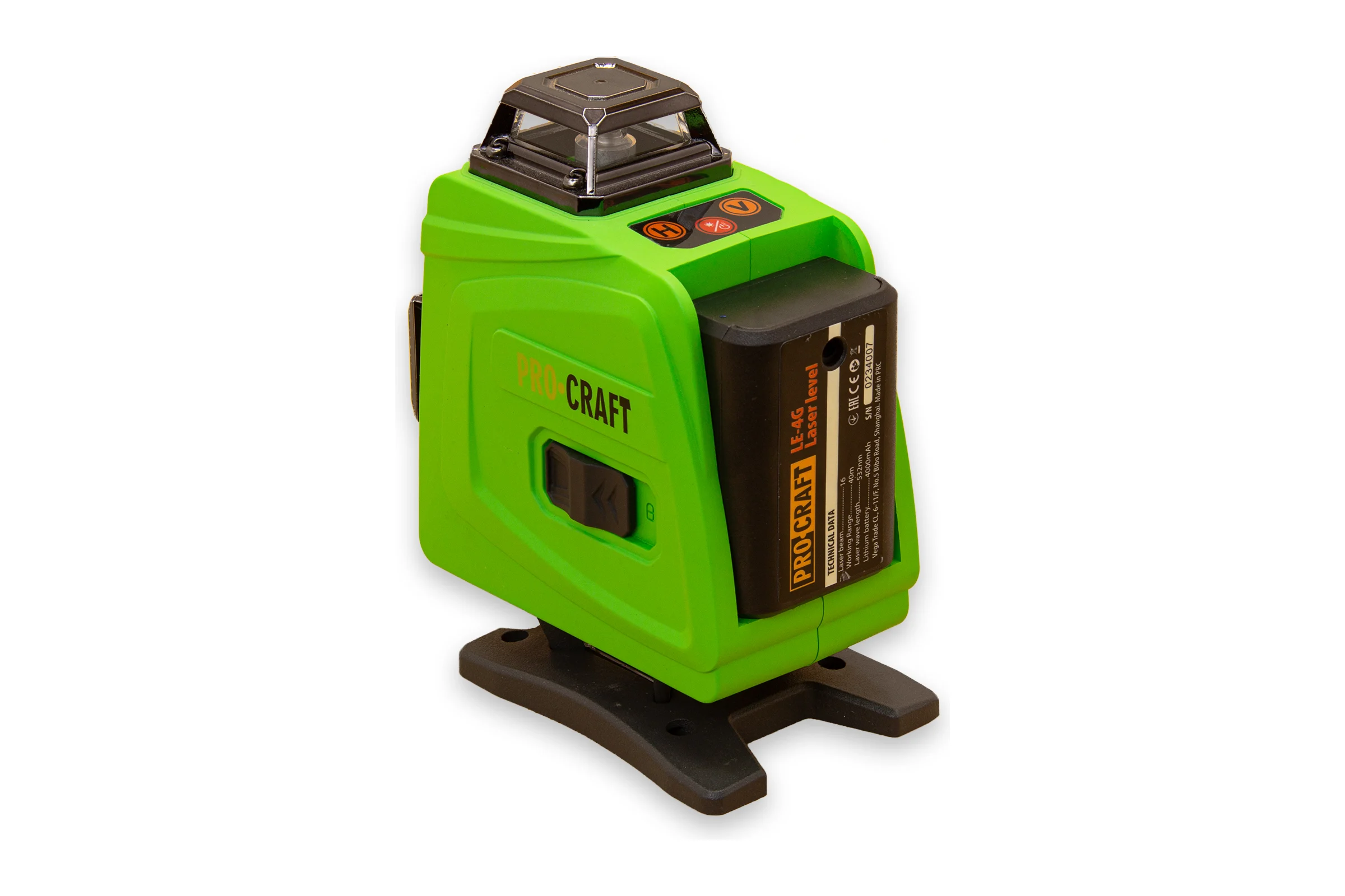 Лазерный уровень PROCRAFT Green Line LE-4G LE4G