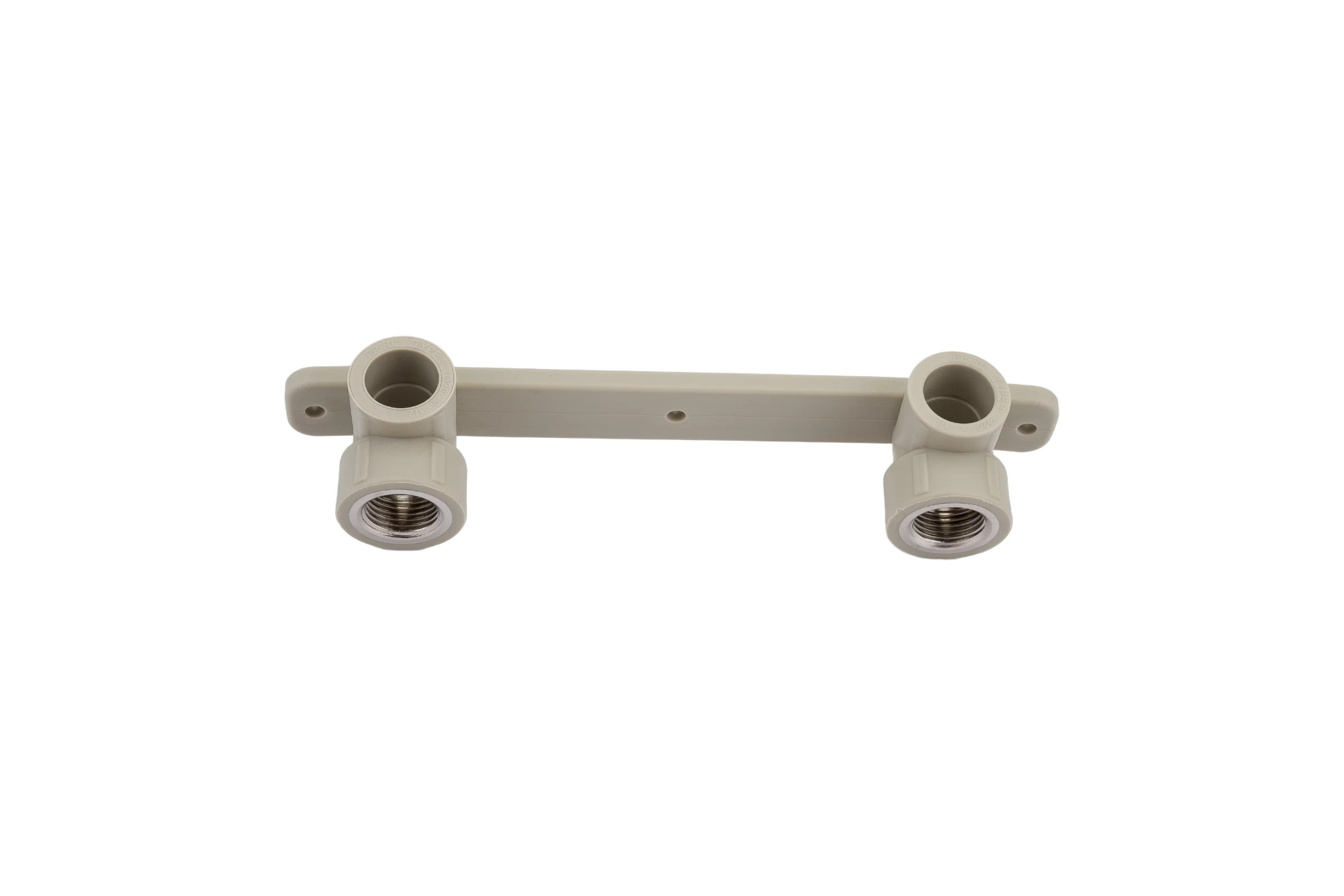 Монтажная планка VALFEX PP-R, серая, Дн20х1/2" ВР 10124020Г 127-0496
