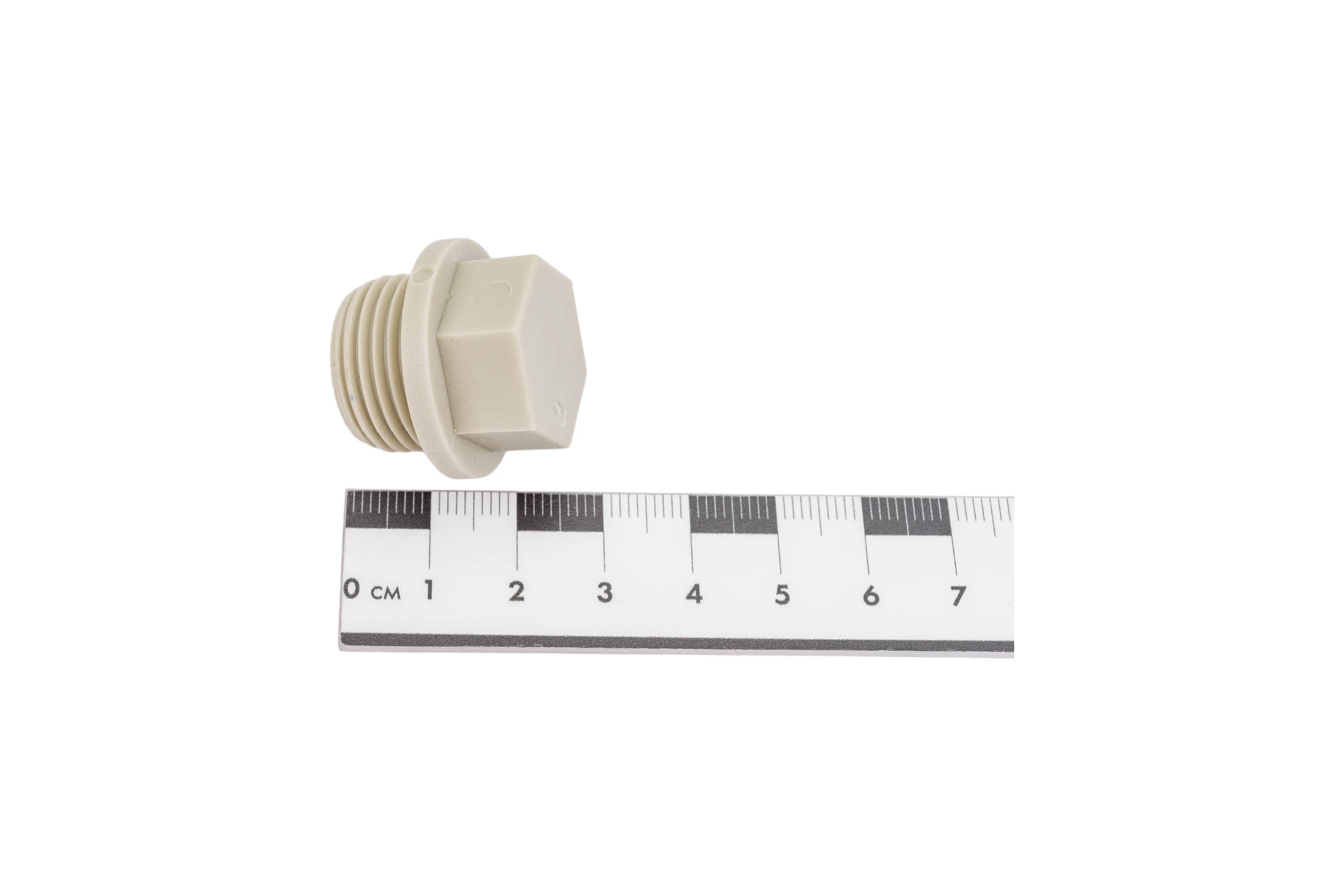 Заглушка-пробка VALFEX PP-R, серая, Дн20х1/2" НР 10163020Г 127-0324